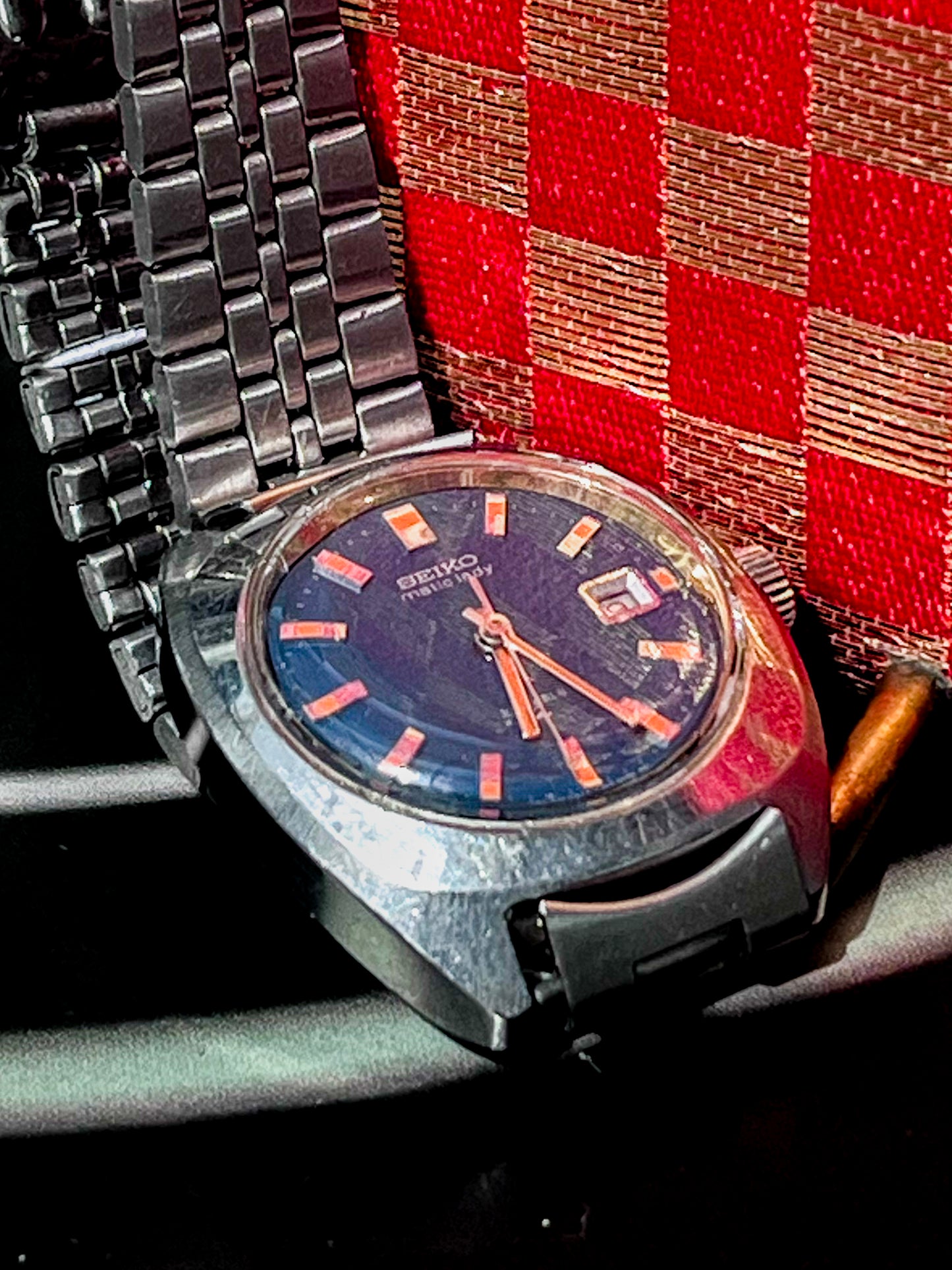 SEIKO MATIC LADY STEEL JAPAN AUTOMATIC PRELOVED WATCH