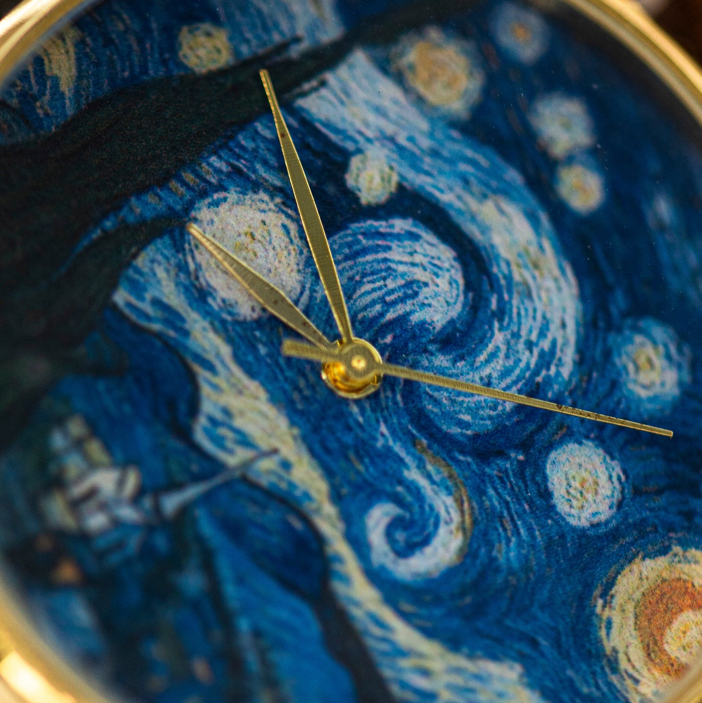 VAN GOGH ART BLACK STRAP CHINESE FASHION BRAND NEW WATCH 