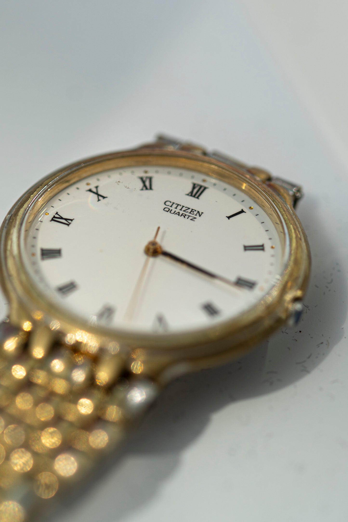 CITIZEN GOLD PLATED JAPAN QUARTZ PRELOVED WATCH