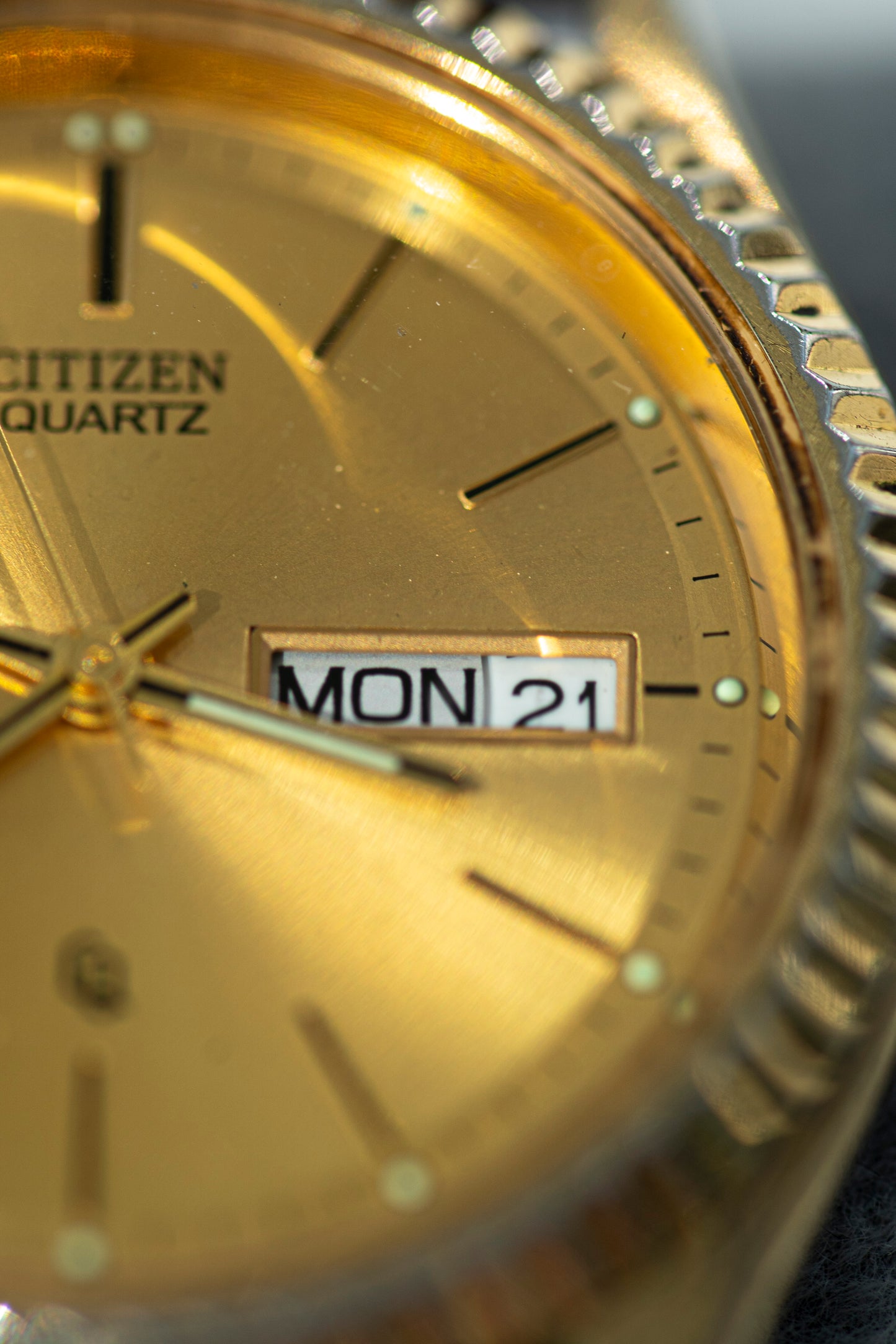 CITIZEN GOLD PLATED JAPAN QUARTZ PRELOVED WATCH