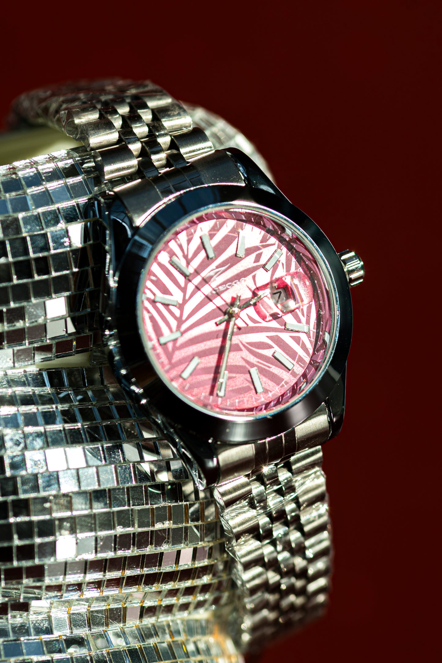 RELOGIO STEEL QUARTZ JAPAN FASHION WATCH