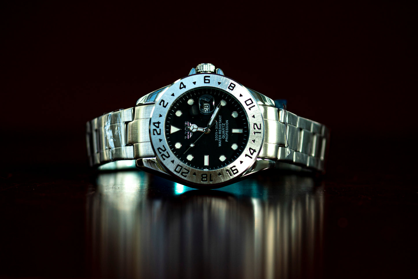 LIGE STEEL QUARTZ FASHION WATCH