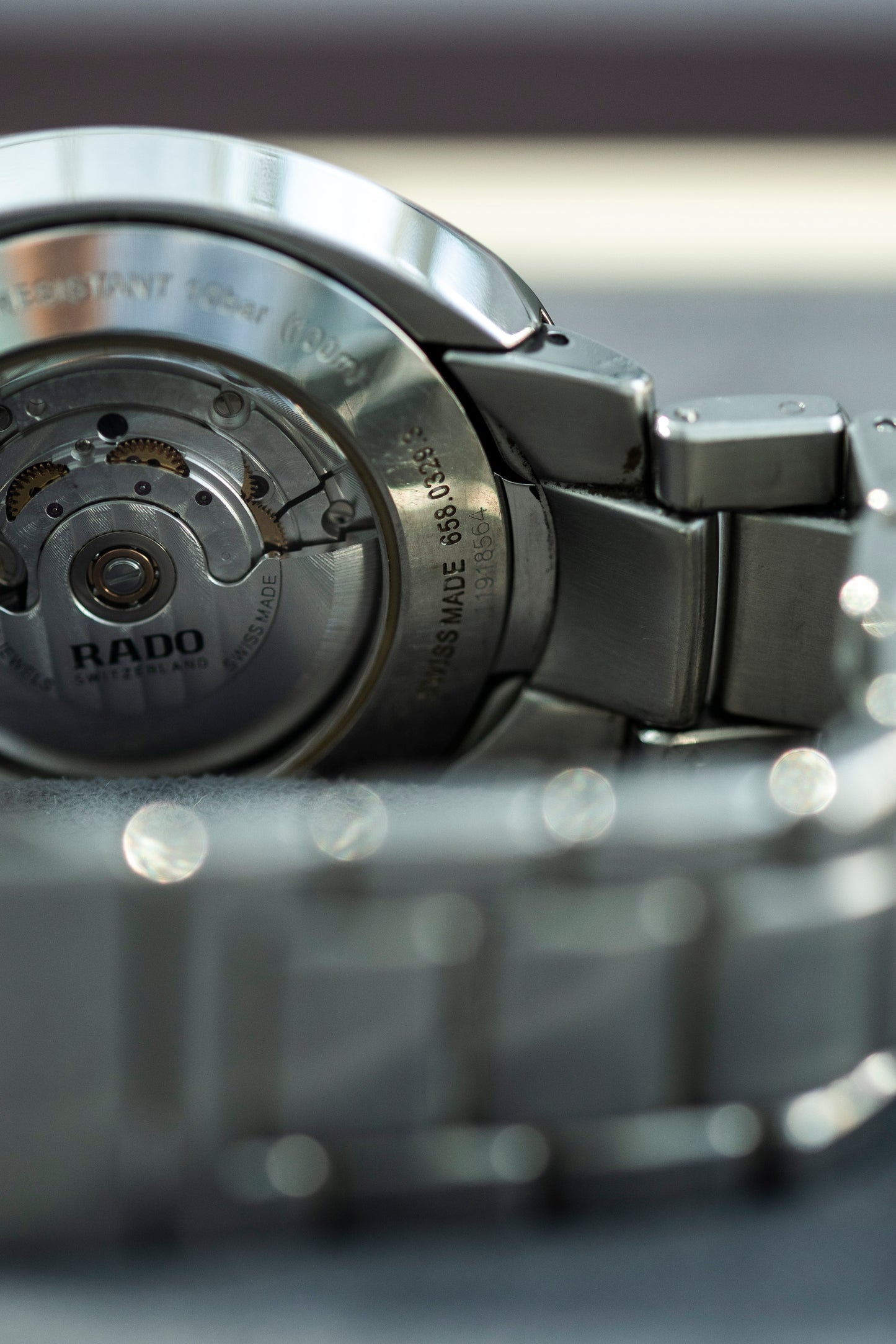 RADO D-STAR AUTOMATIC SILVER DIAL TITANIUM SWISS PRELOVED WATCH