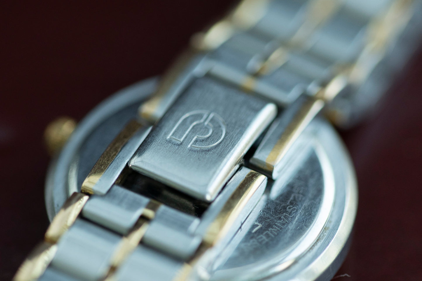 CHARLES JOURDAN TWO-TONE QUARTZ SWITZERLAND PRE-LOVED WATCH
