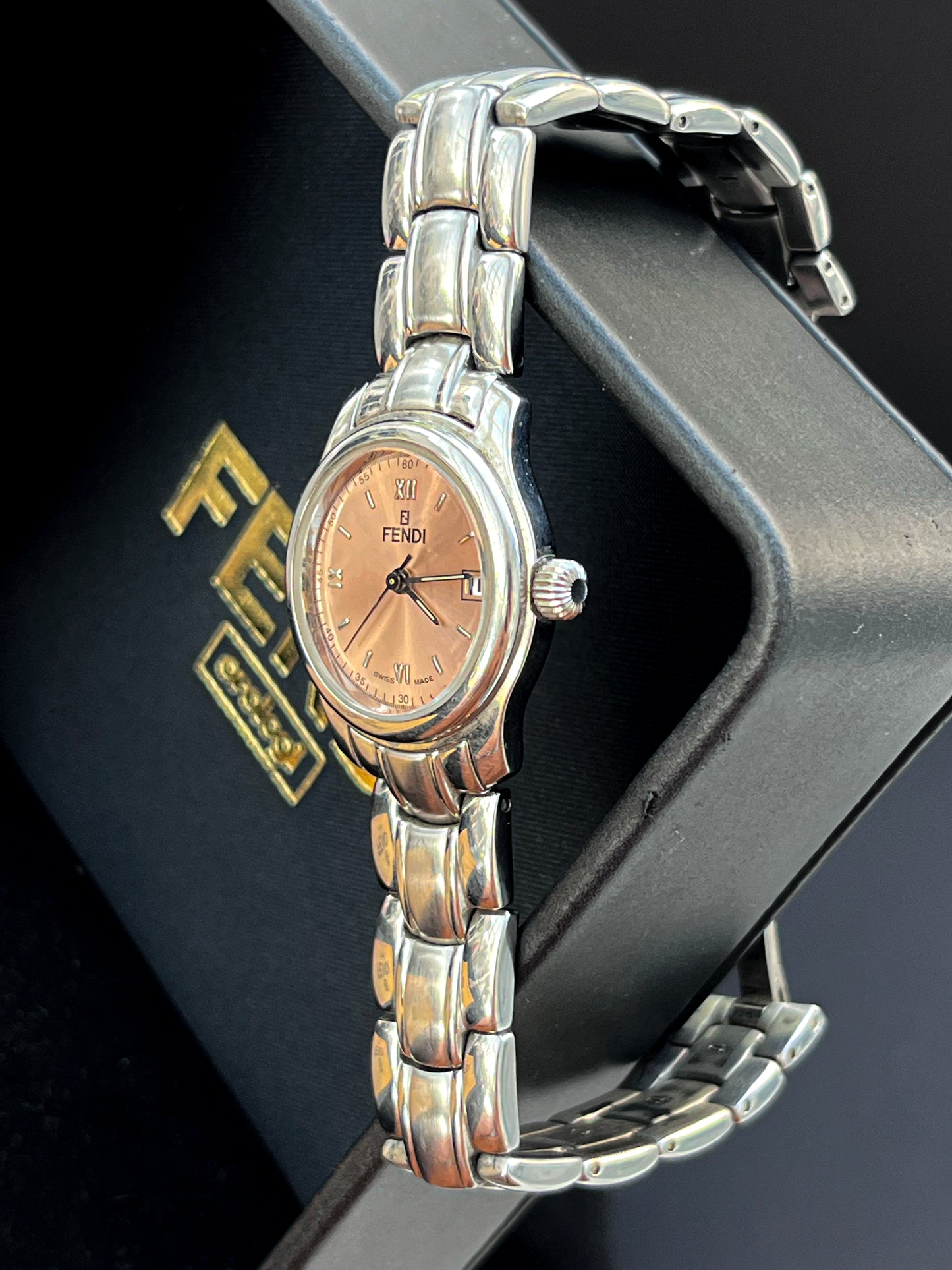 FENDI 2100L FULL SET PRELOVED QUARTZ LADIES SWISS WATCH