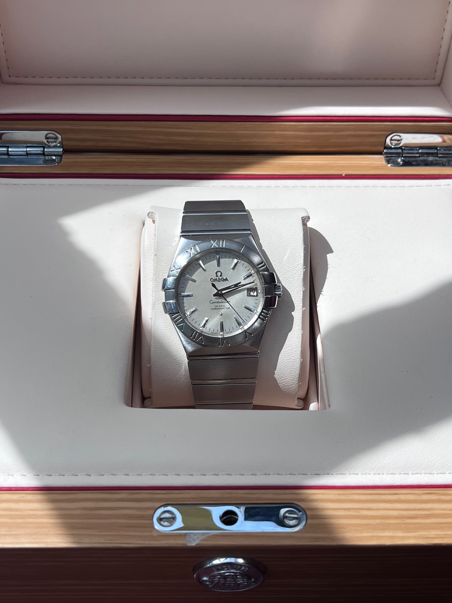 OMEGA CONSTELLATION CO-AXIAL CHRONOMETER AUTOMATIC SWISS STEEL PRELOVED WATCH