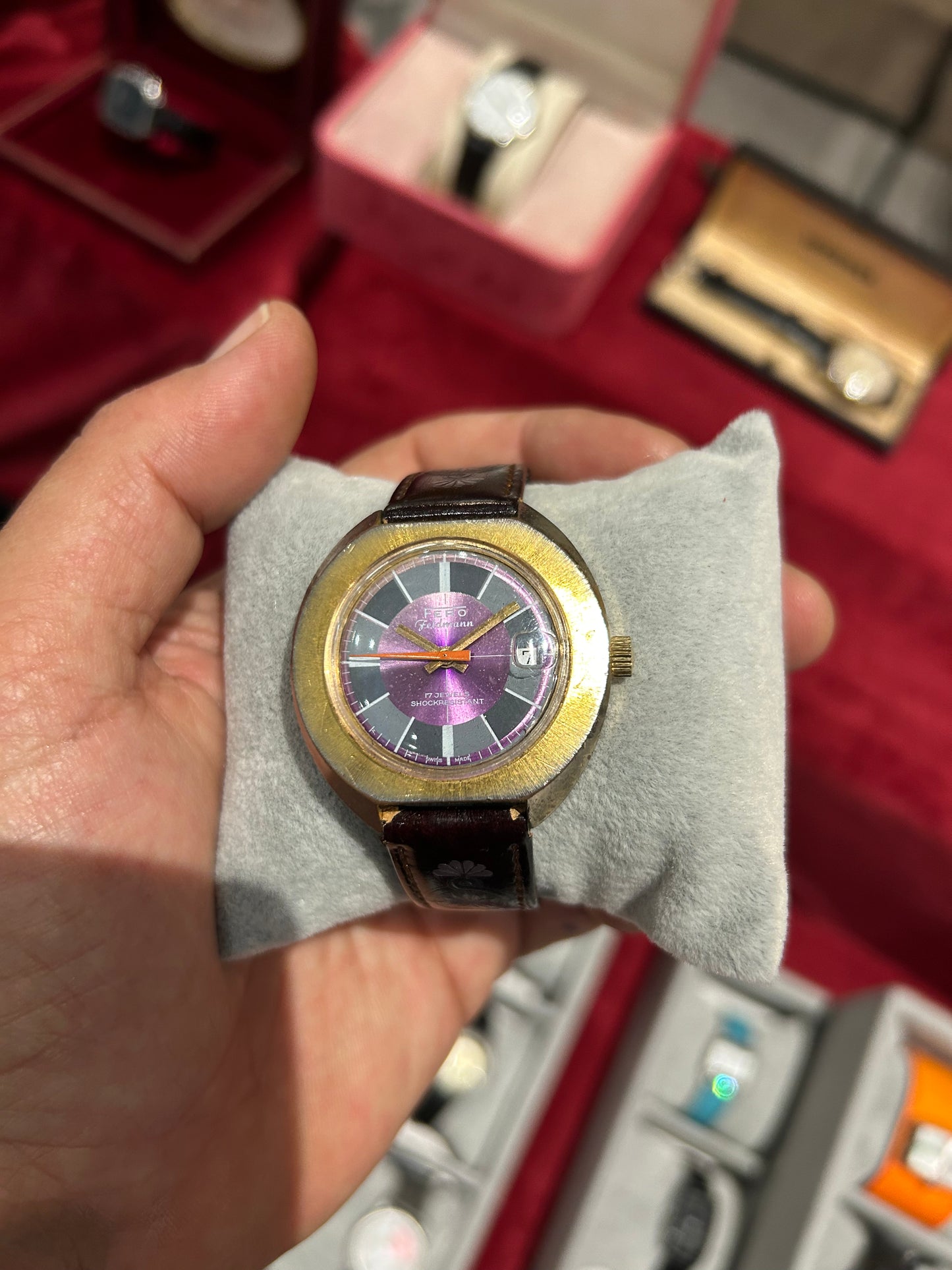 FERO SWISS VINTAGE 1970s MANUEL WINDING