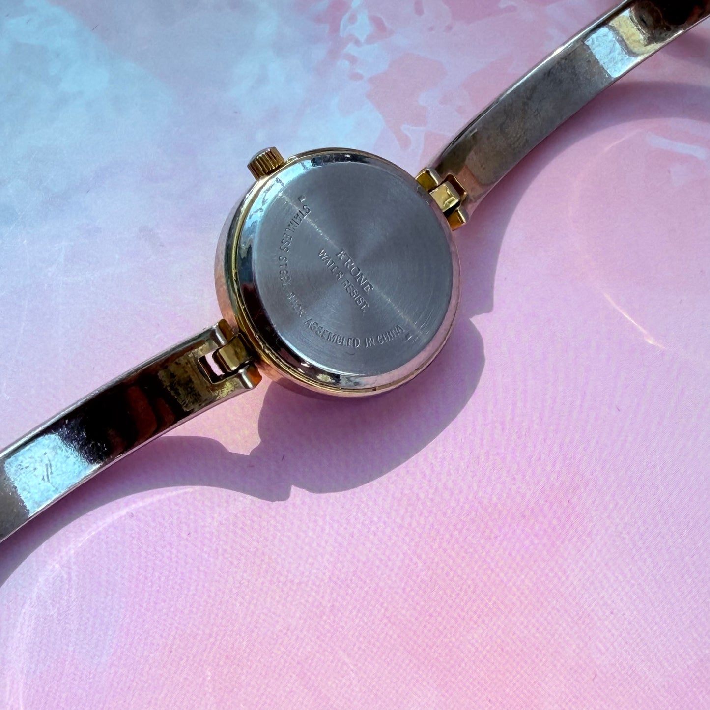 KRONE JAPAN QUARTZ BANGLE PRE-LOVED WATCH