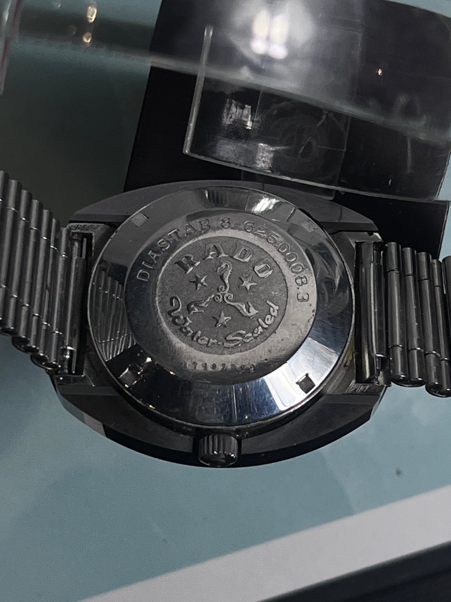 RADO DIASTAR 2000s AUTOMATIC CERAMIC CASE STEEL BRACELET DAY DATE SWISS PRELOVED WATCH