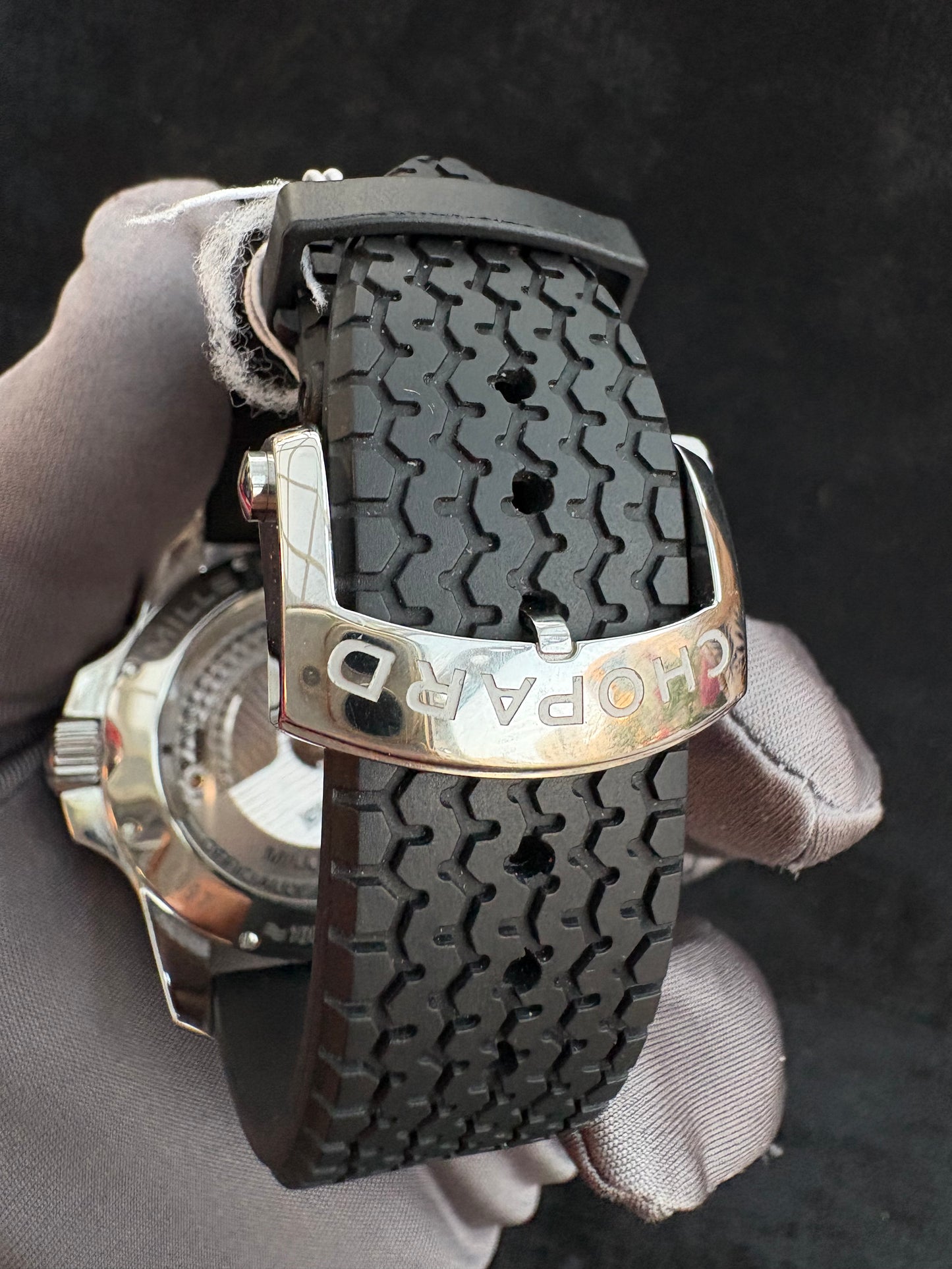 CHOPARD FAZZA EDITION GRAN TURISMO AUTOMATIC SWISS WATCH