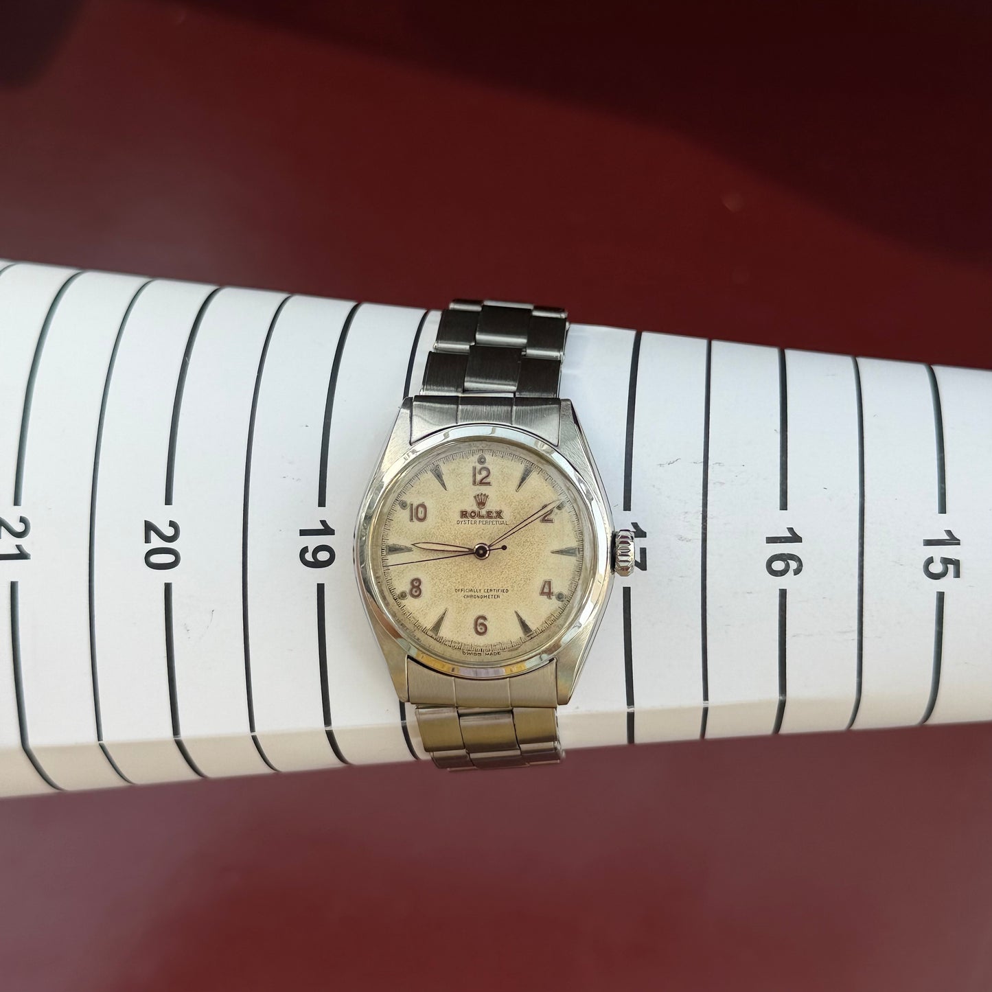 ROLEX OYSTER PERPETUAL AUTOMATIC SWITZERLAND PRE-LOVED WATCH