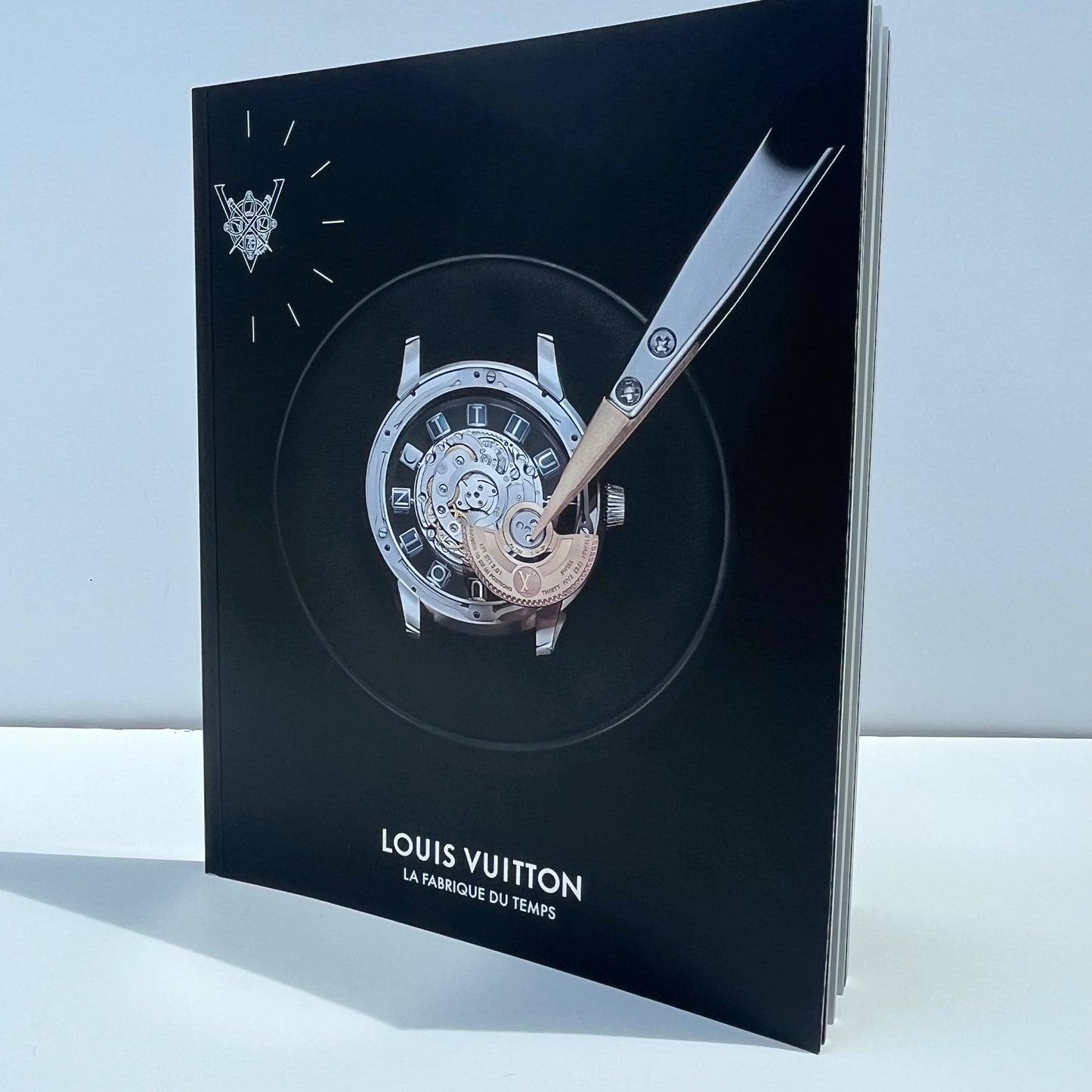 LOUIS VUITTON "LA FABRIQUE DU TEMPS" OFFICIAL LUXURY WATCH COLLECTION HARDCOVER BOOK
