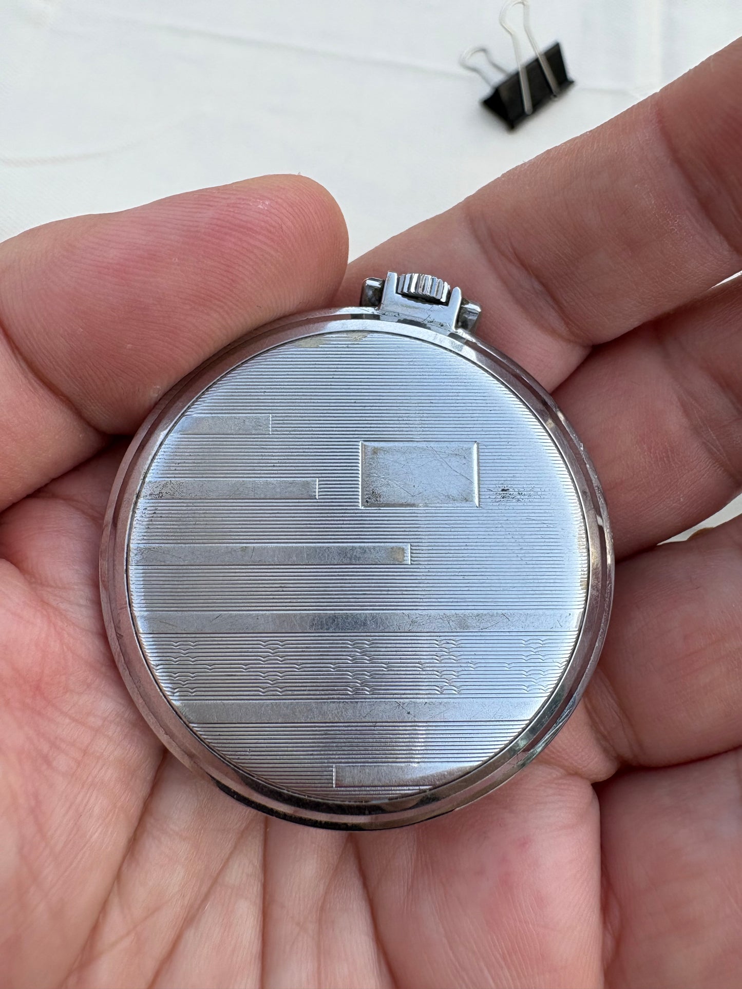ORIS POCKET WATCH 1950s MANUAL WINDING SWISS PREOWNED