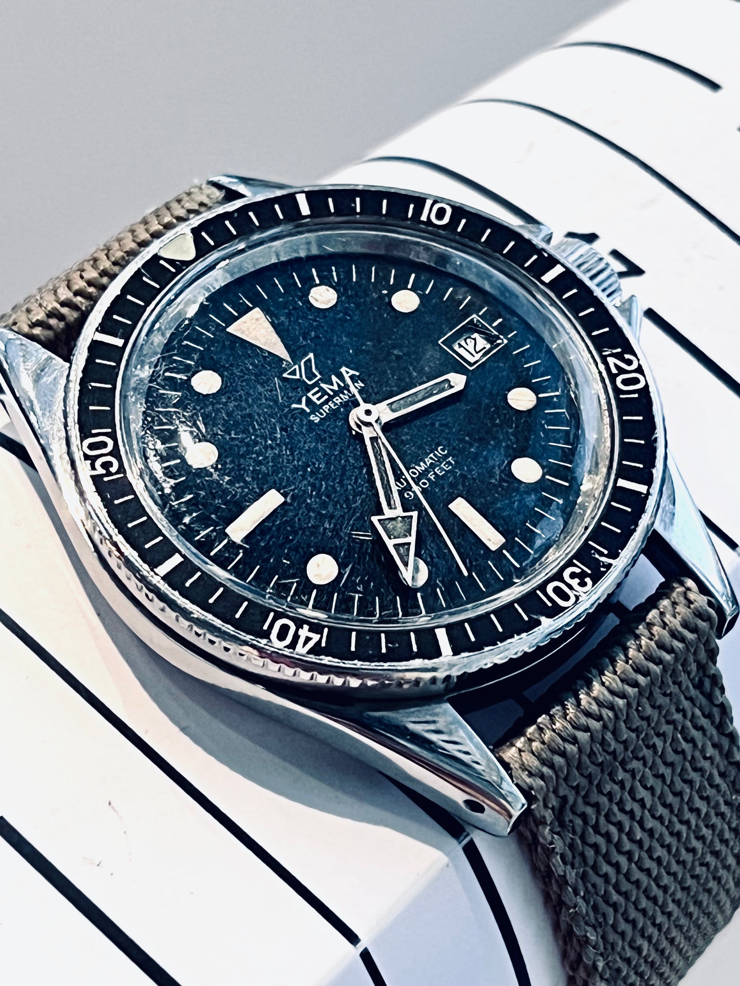 YEMA SUPERMAN AUTOMATIC FRANCE PRE-LOVED WATCH
