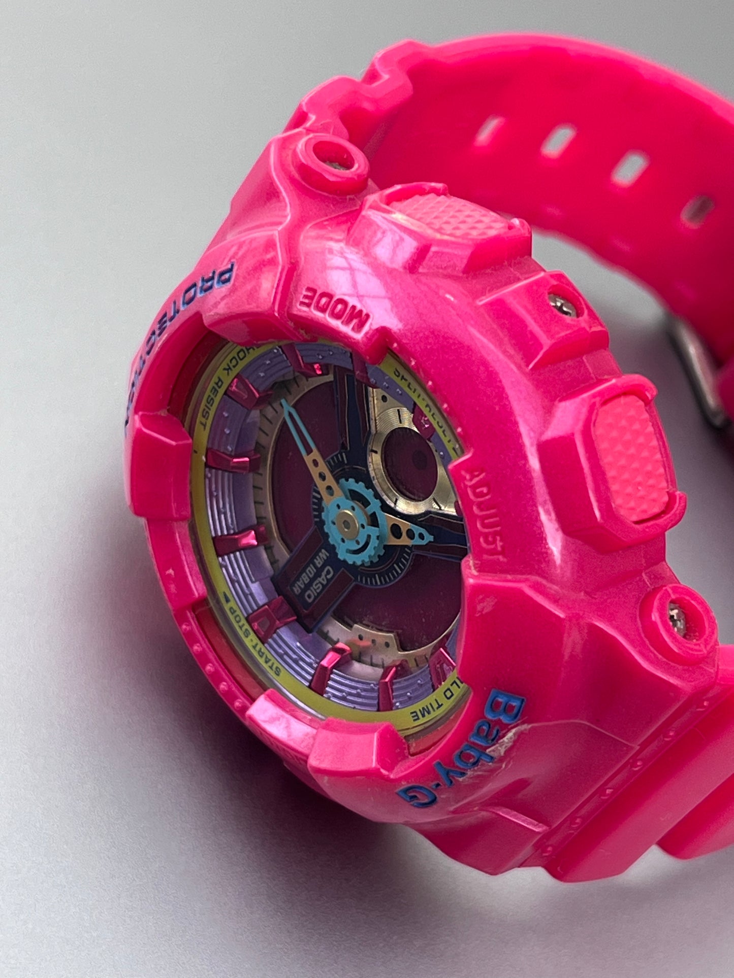CASIO BABY-G BA-112 ANALOG-DIGITAL QUARTZ JAPAN PRE-LOVED WATCH