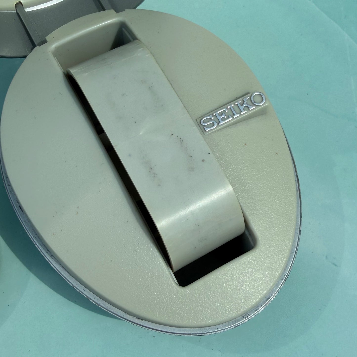 SEIKO SILVER OVAL WATCH PRESENTATION BOX