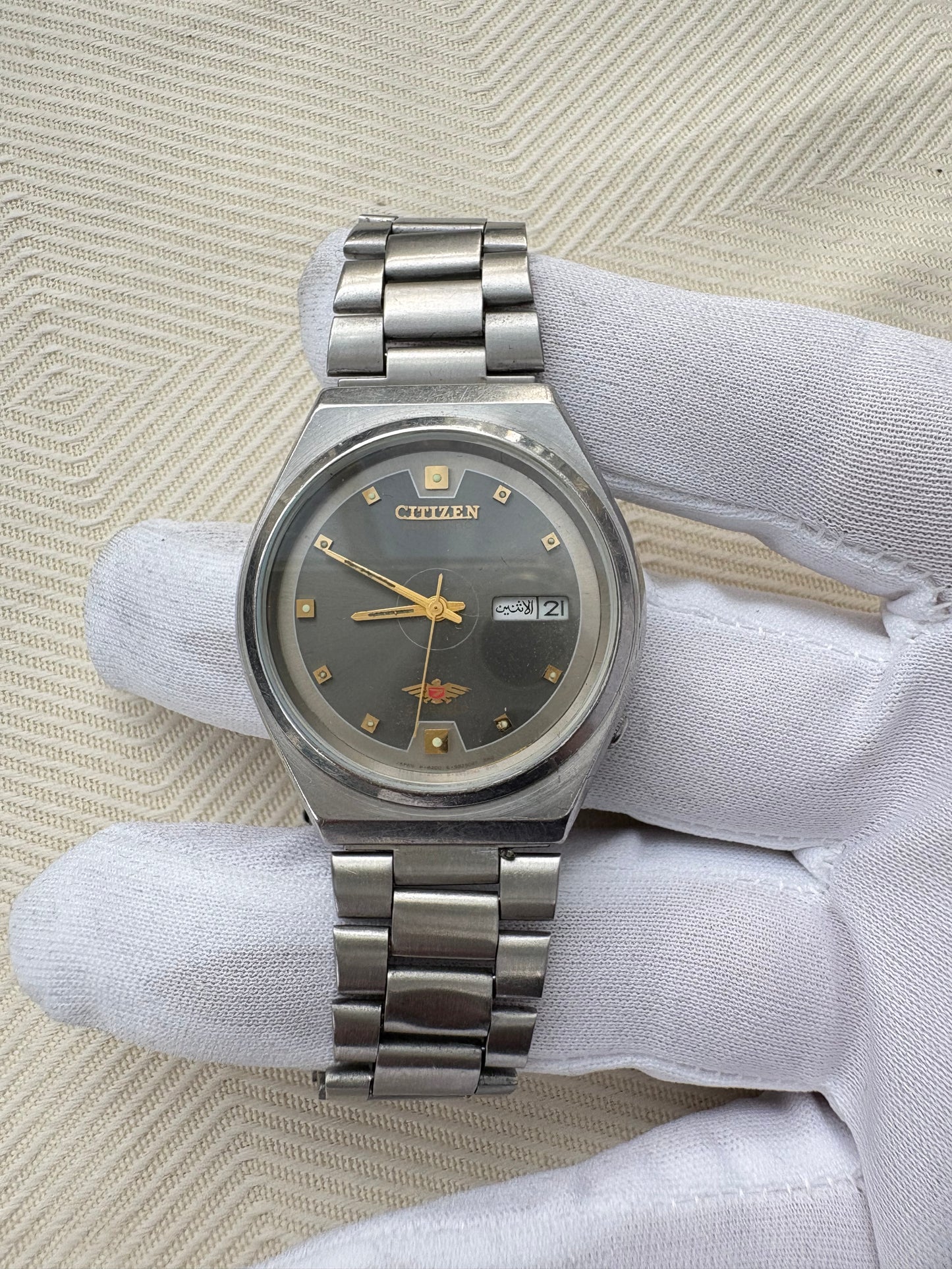 CITIZEN SEVEN EAGLE AUTOMATIC VINTAGE 1980s PREOWNED JAPAN WATCH