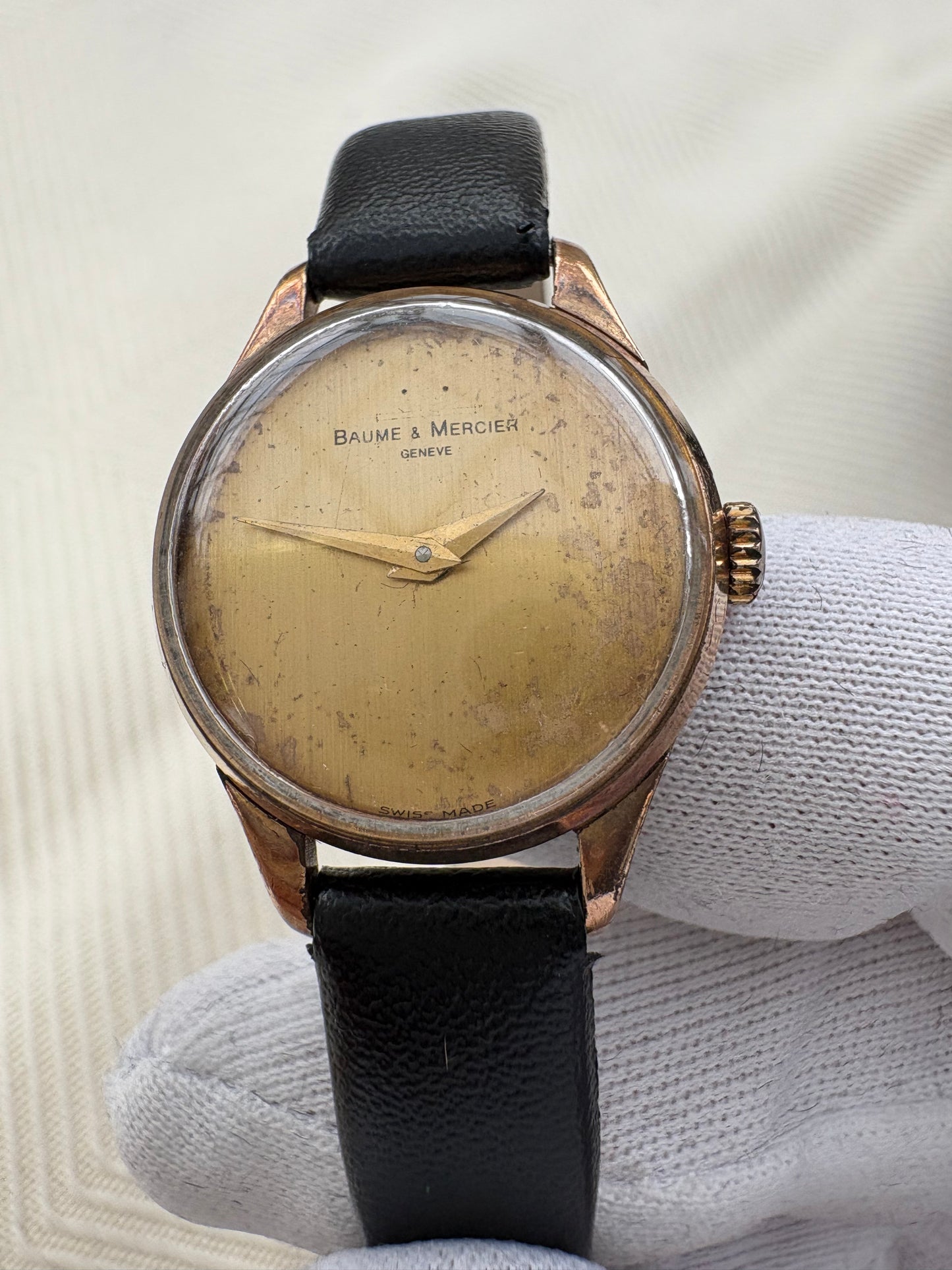 BAUME & MERCIER VINTAGE LADY MANUEL WINDING 1960s SWISS PRE-OWNED WATCH