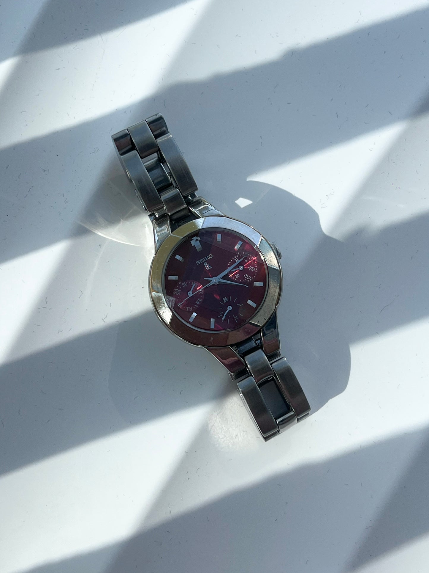 SEIKO TWO-TONE STEEL QUARTZ JAPAN PRELOVED WATCH