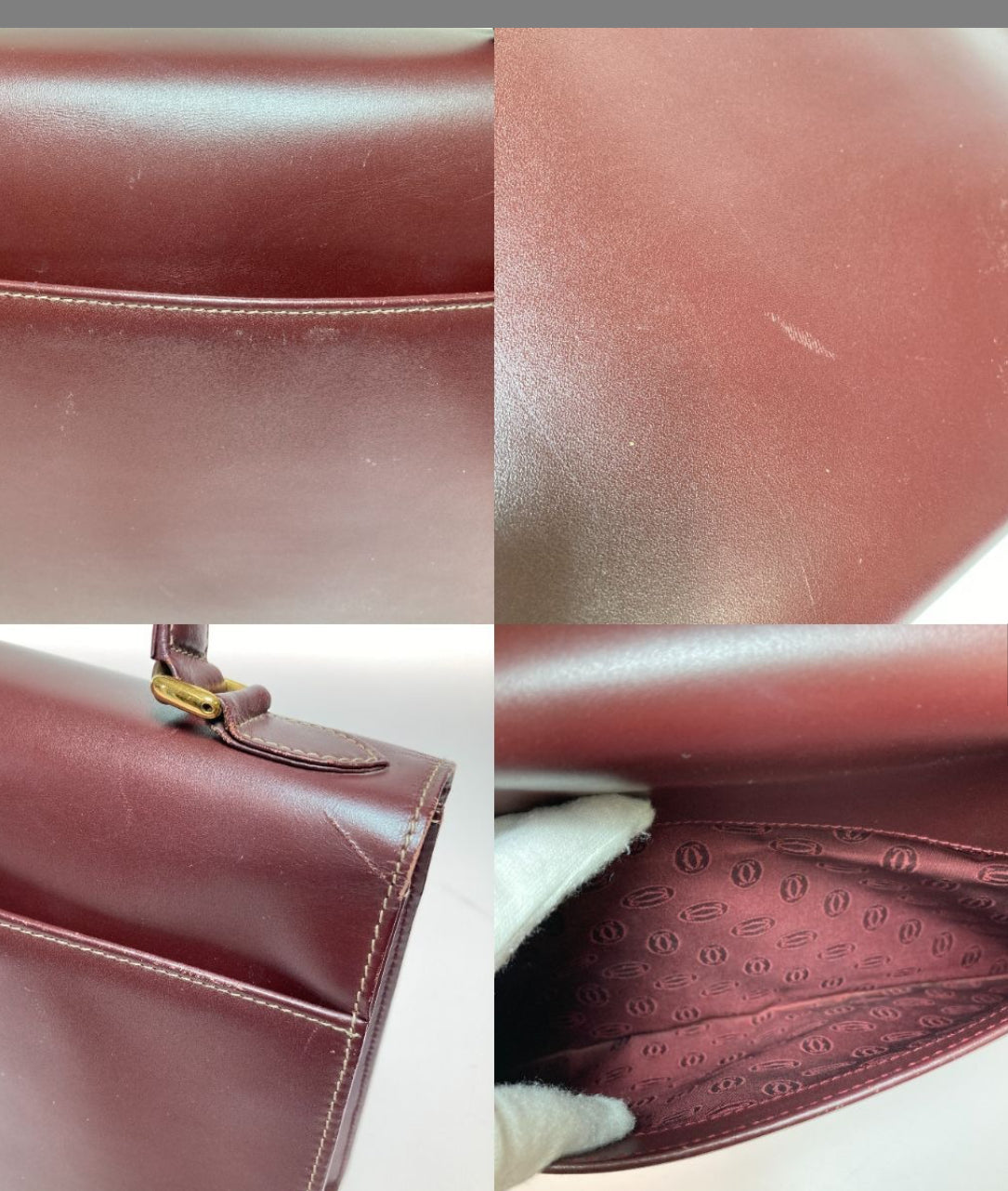 Cartier Must de Ladies Vintage Leather Bag