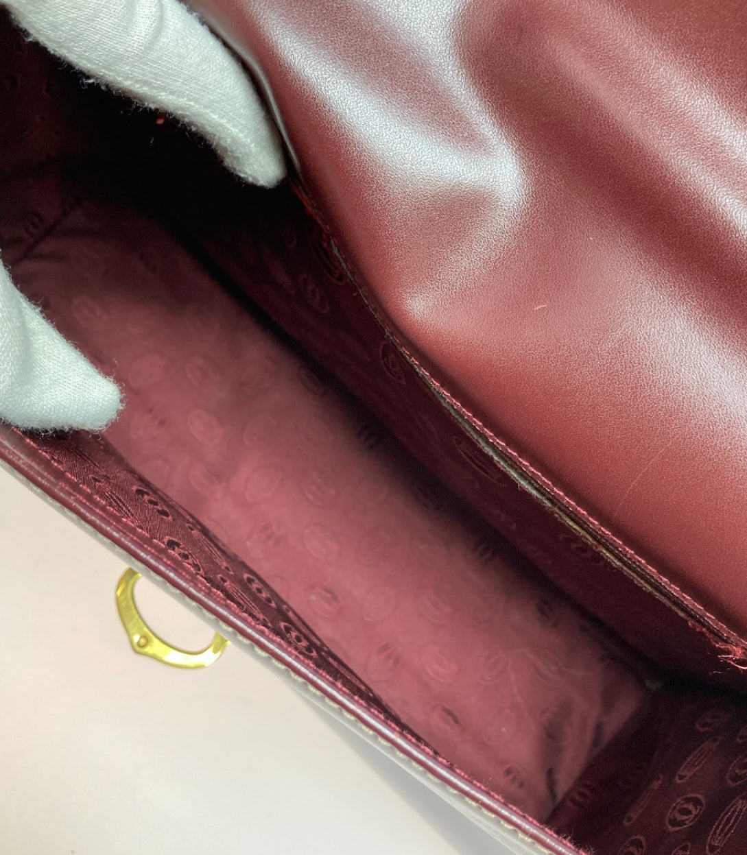 Cartier Must de Ladies Vintage Leather Bag
