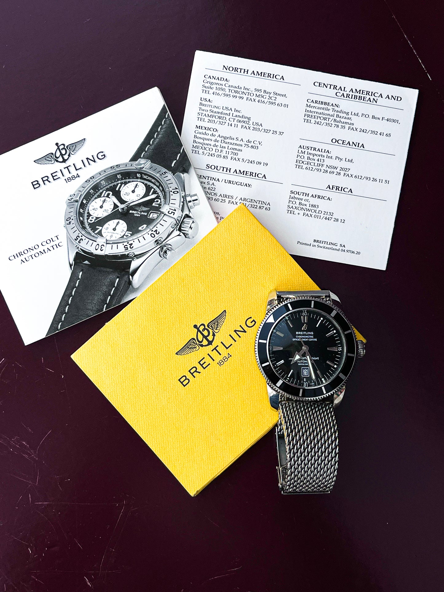 BREITLING COLT AUTOMATIC CHRONOGRAPH PRELOVED SWISS WATCH