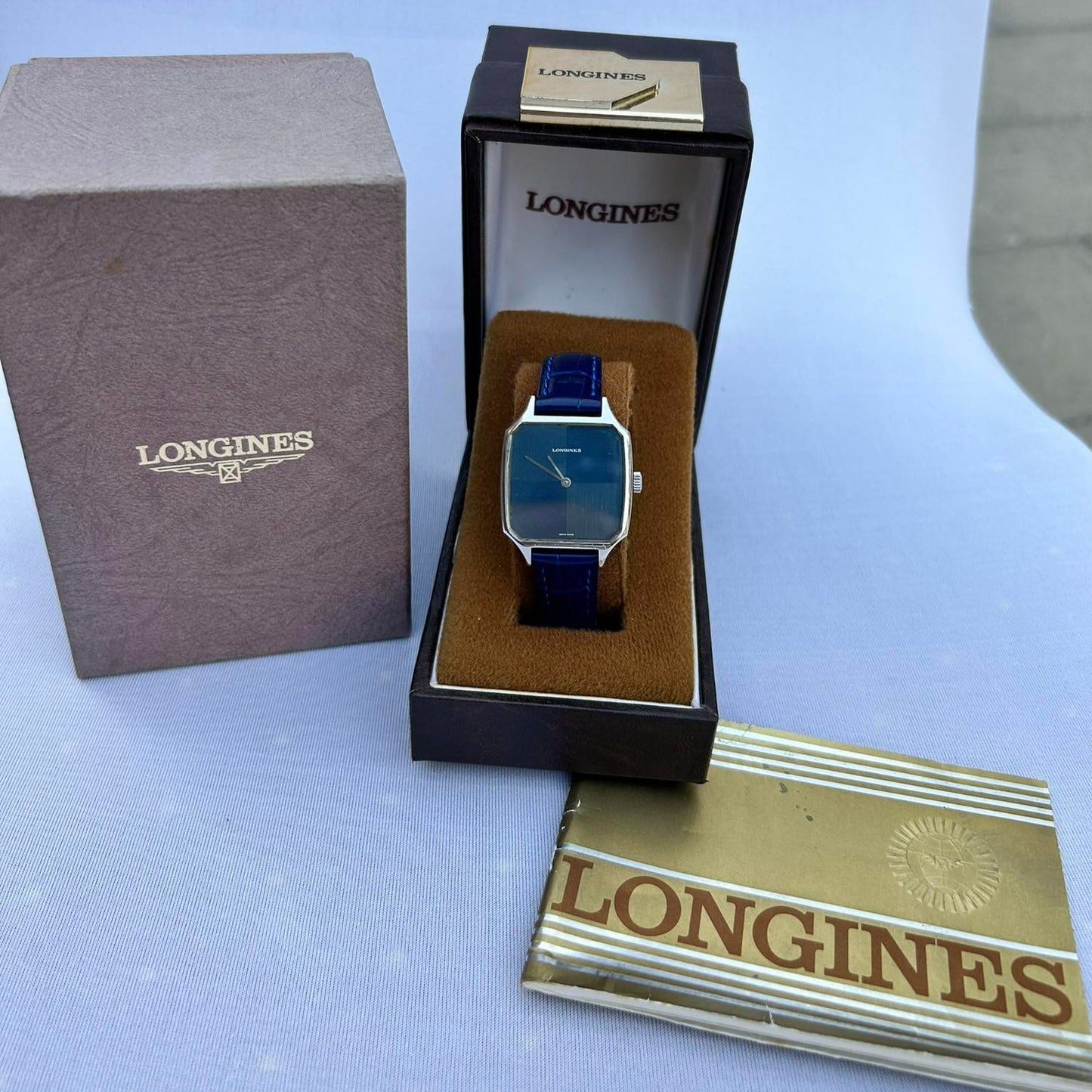 LONGINES UNIQUE MANUAL WINDING FULL SET FROM 1952 SWISS