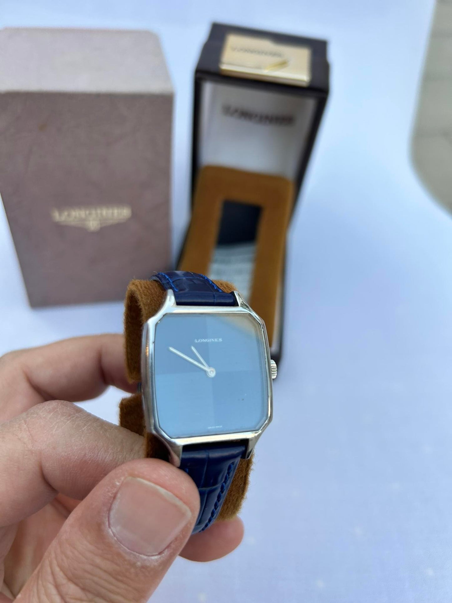 LONGINES UNIQUE MANUAL WINDING FULL SET FROM 1952 SWISS