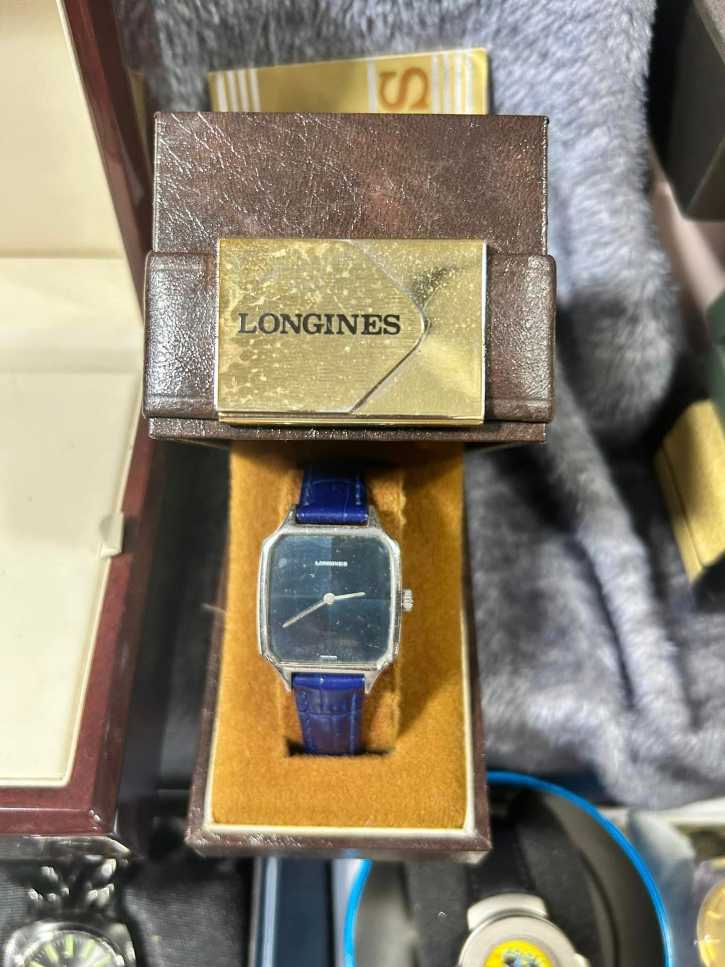LONGINES UNIQUE MANUAL WINDING FULL SET FROM 1952 SWISS