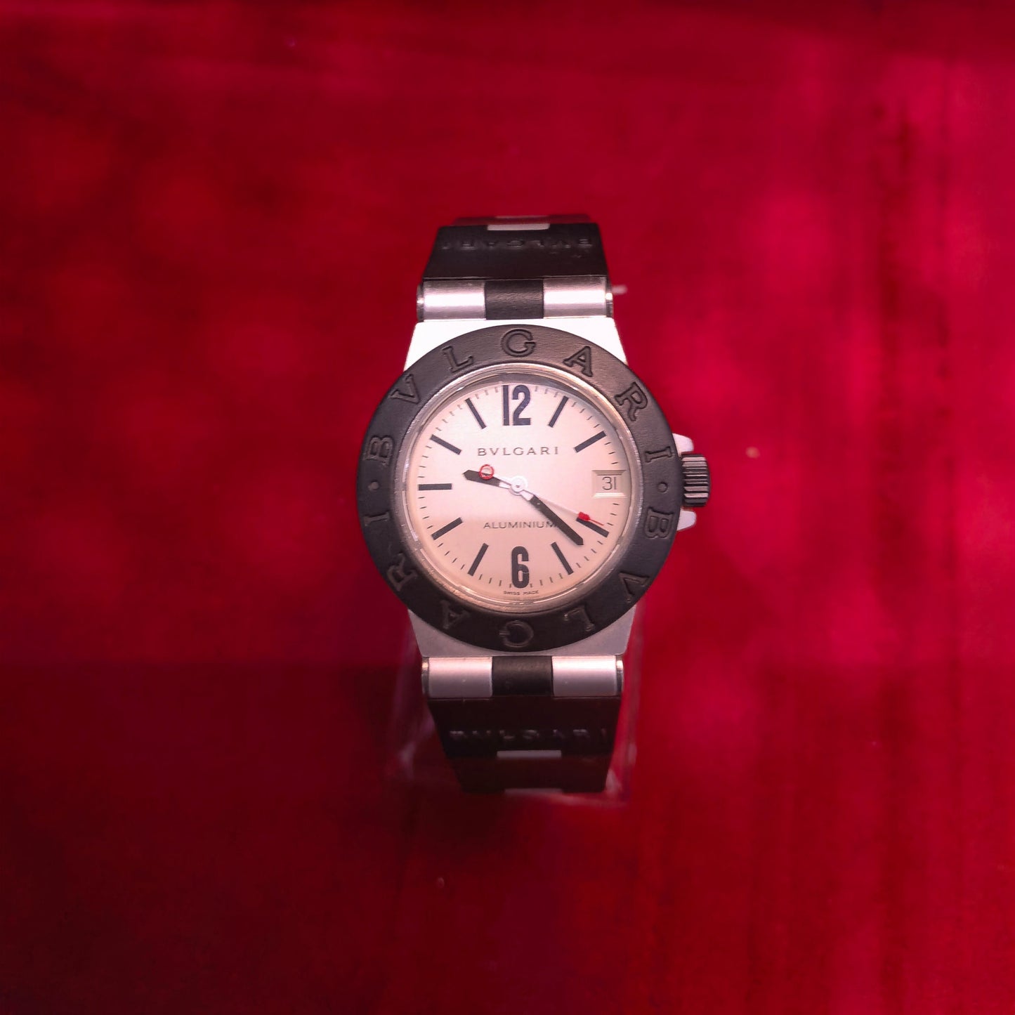 BVLGARI ALUMINUM QUARTZ SWISS