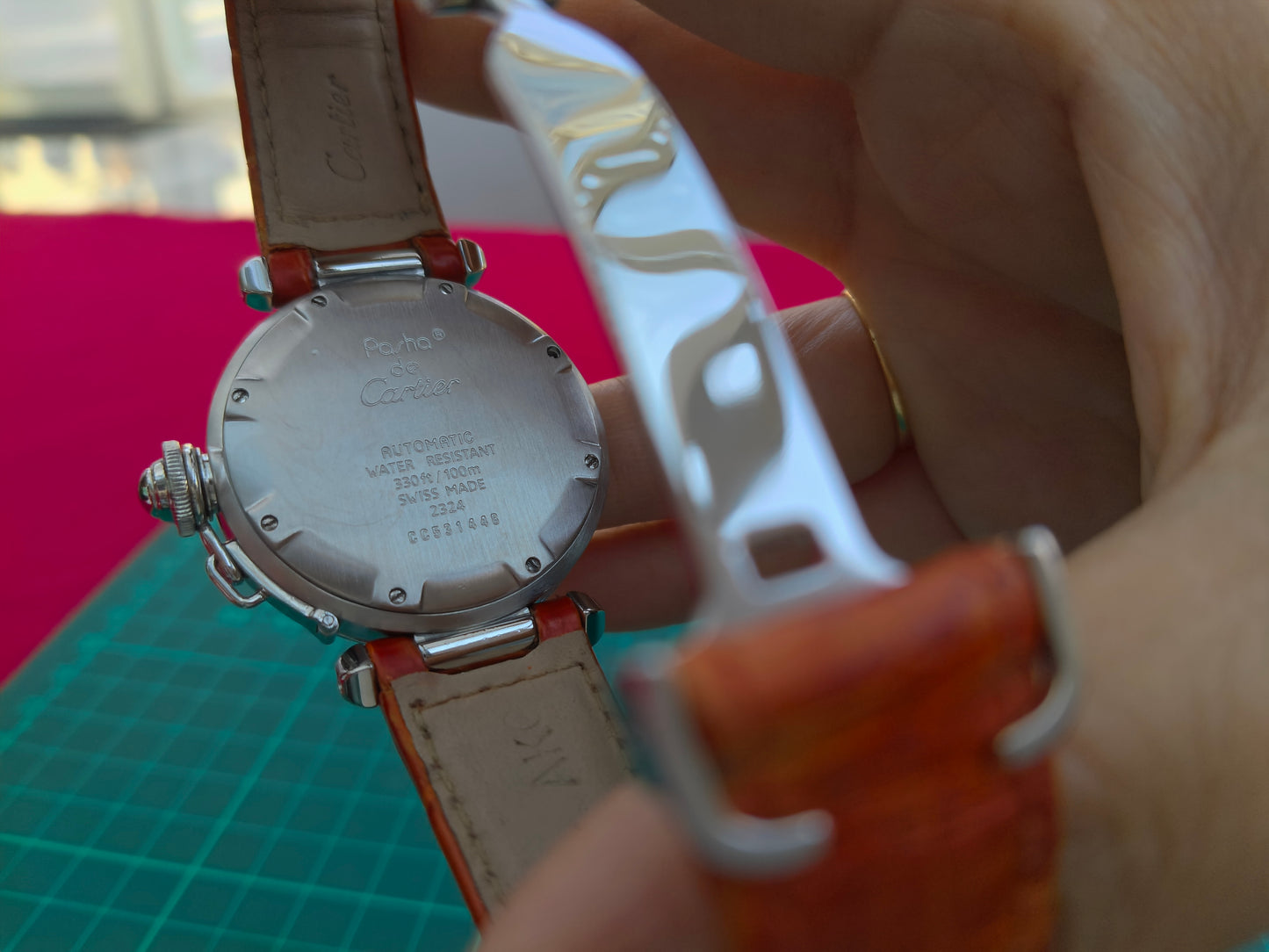 CARTIER PASHA AUTOMATIC PREOWNED SWISS