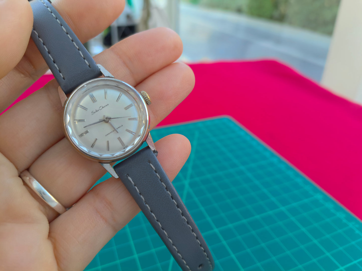 SEIKO CHRONOS MANUAL WINDING JAPAN WATCH