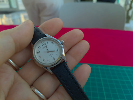 SEIKO HI BEAT SILVER HAND WIND JAPAN WATCH