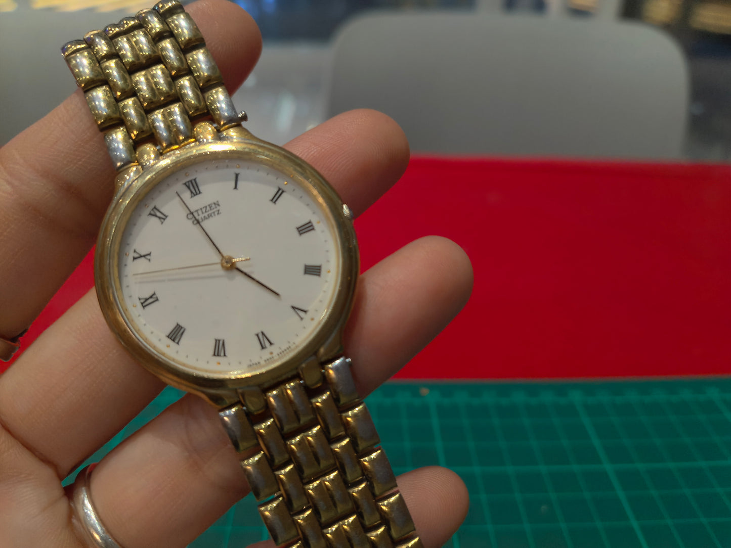 CITIZEN QUARTZ ROMAN DIAL JAPAN