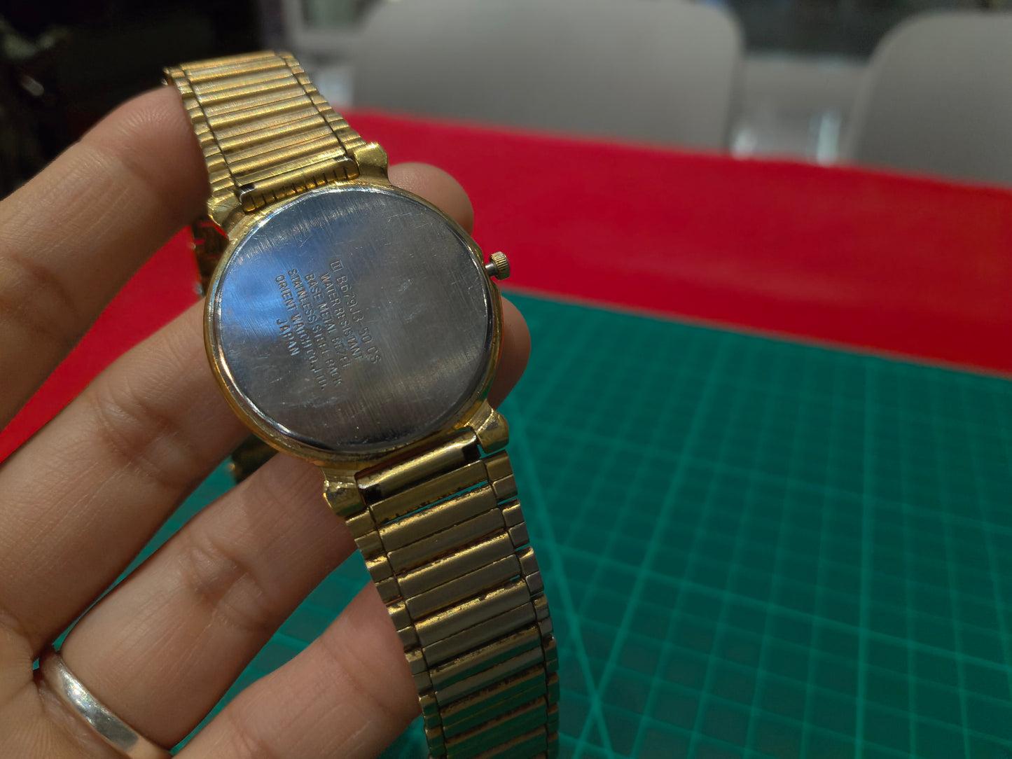 ORIENT QUARTZ YELLOW GOLD JAPAN