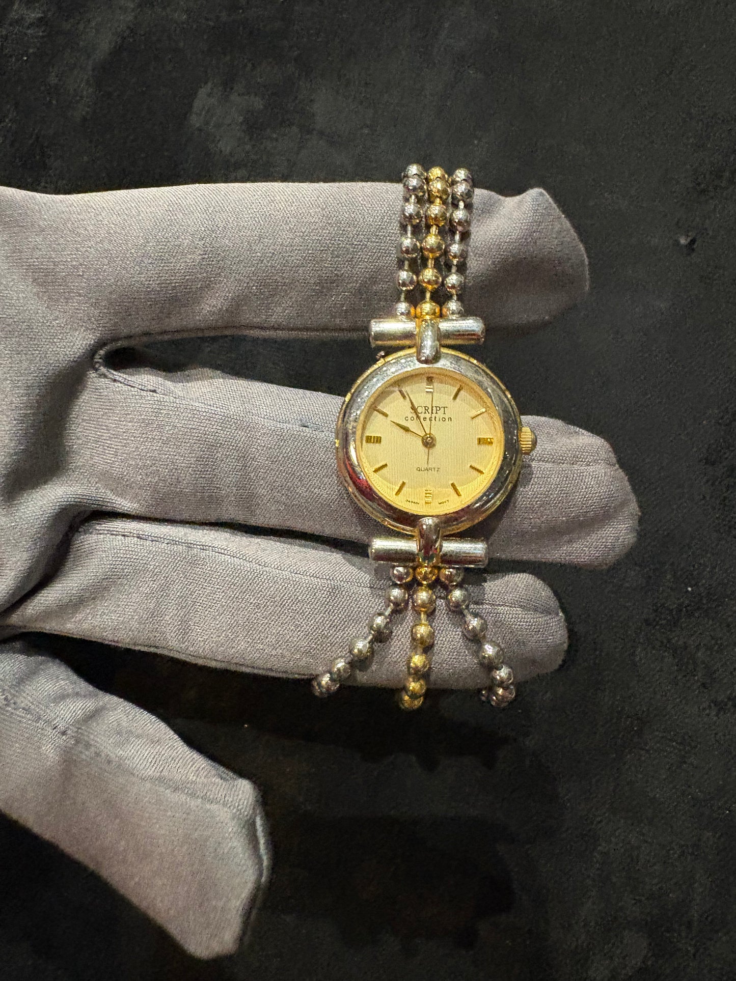 Script J-Axis Quartz Two Tone Preowned