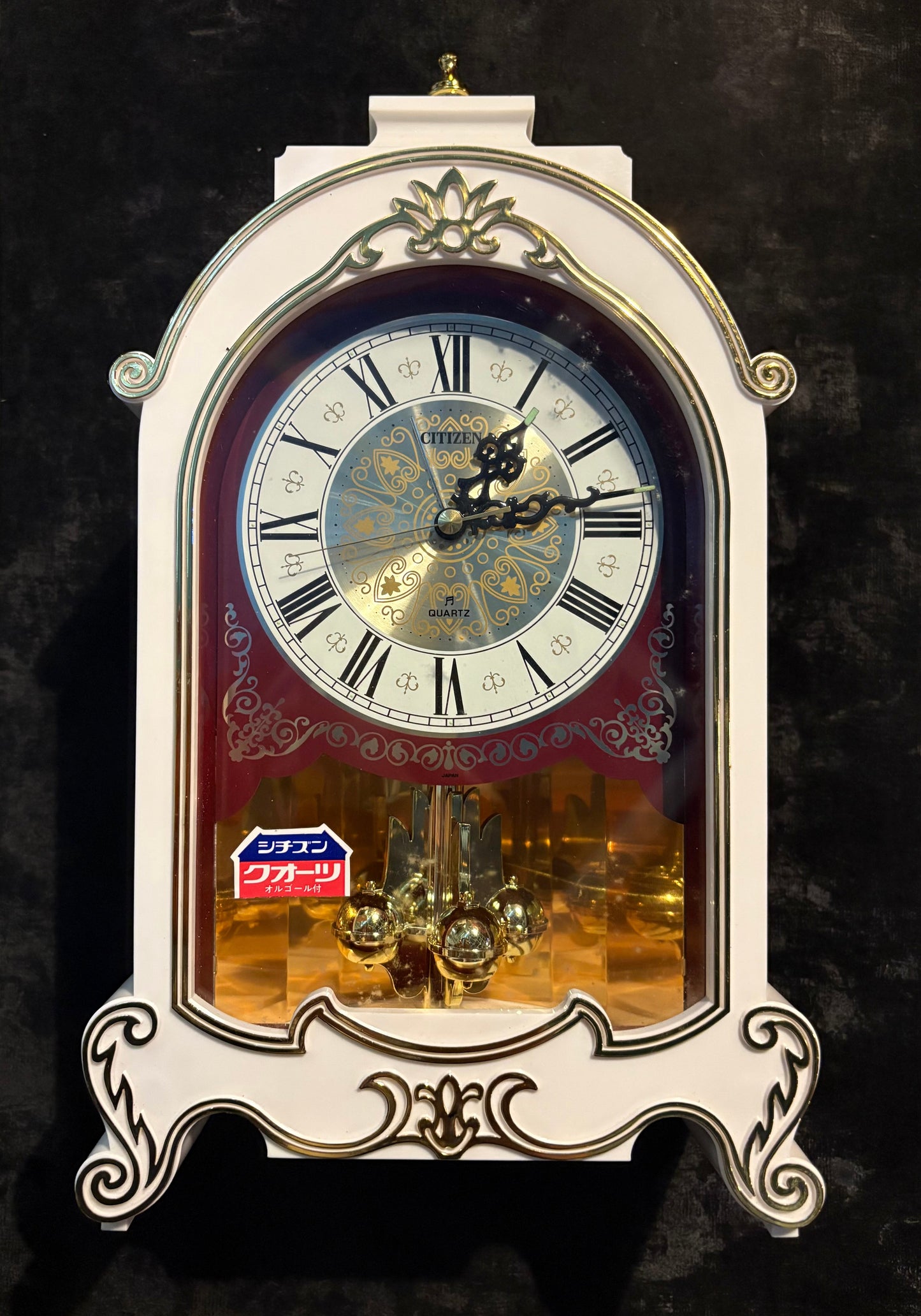 CITIZEN DESK CLOCK WITH MUSIC BOX QUARTZ JAPAN PRE-OWNED WATCH