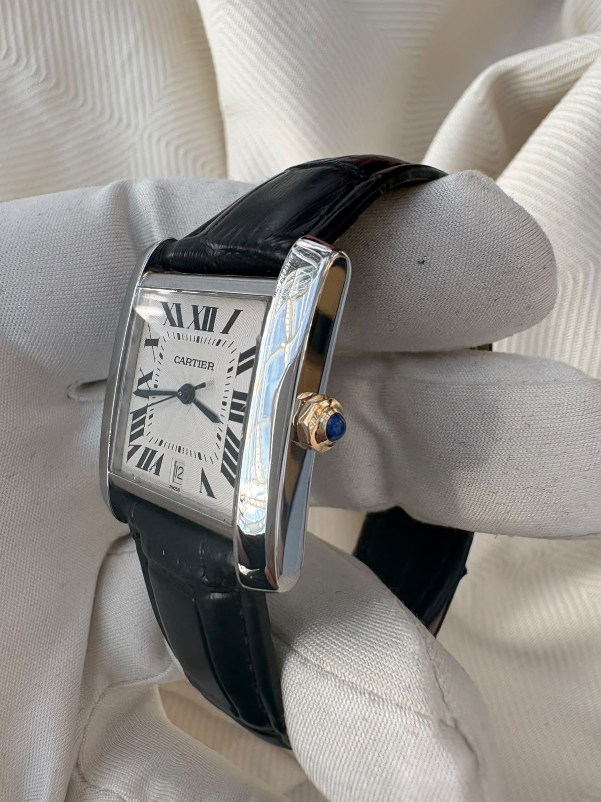CARTIER TANK FRANÇAISE MEDIUM AUTOMATIC SWISS PRELOVED WATCH