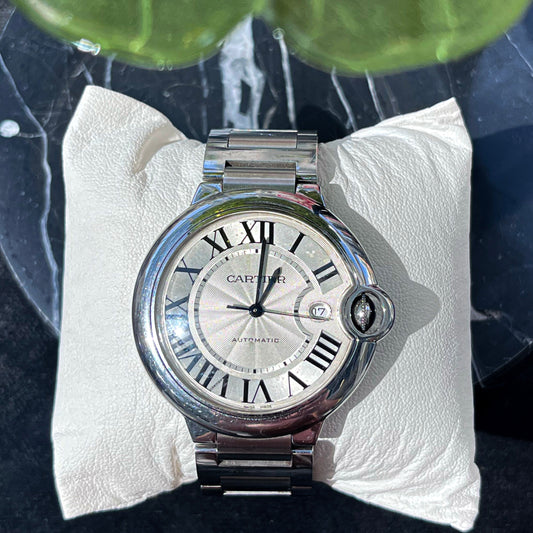 CARTIER BALLON BLEU DE CARTIER AUTOMATIC SWISS PREOWNED WATCH