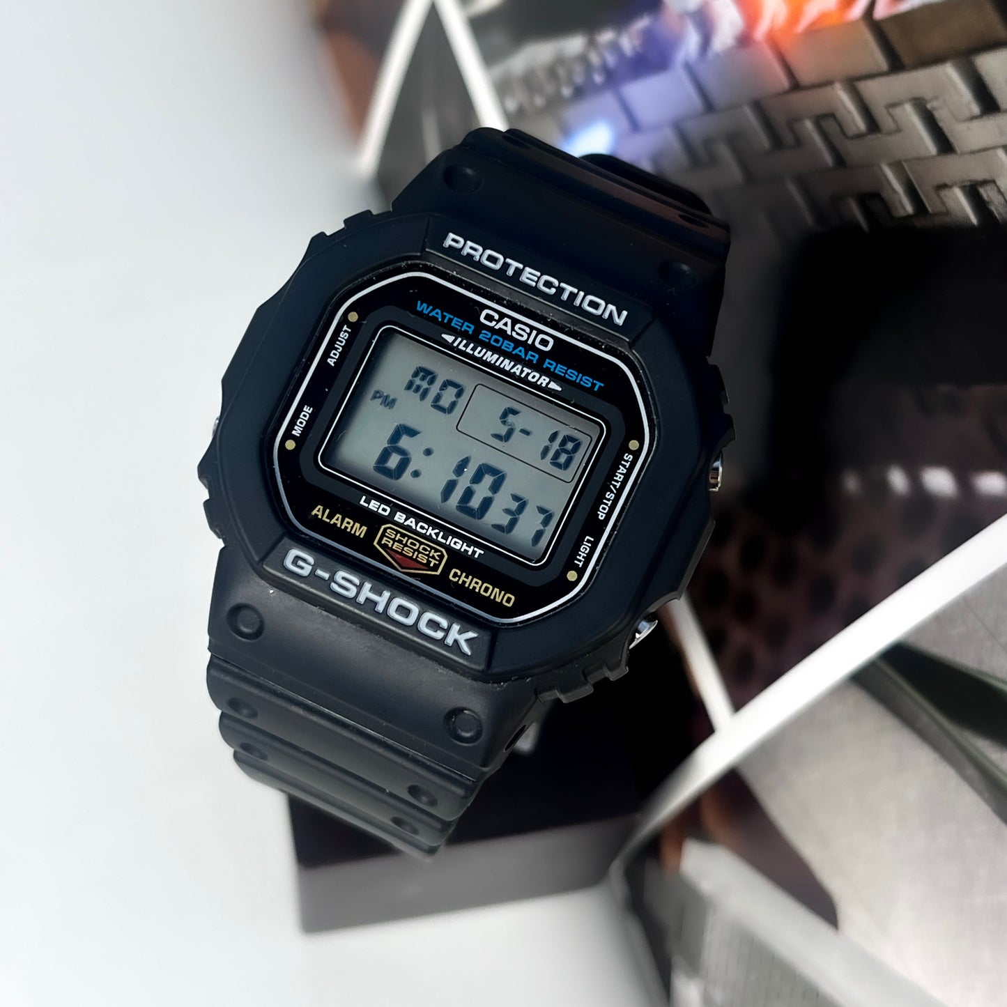 CASIO G-SHOCK DW-5600UE BLACK DIGITAL JAPAN QUARTZ WATCH