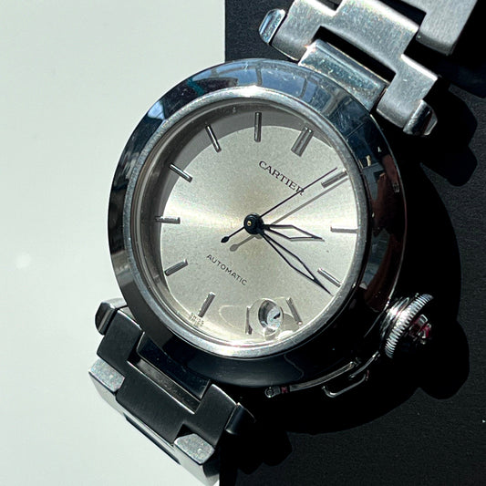 CARTIER PASHA C AUTOMATIC DATE SWISS PRELOVED WATCH