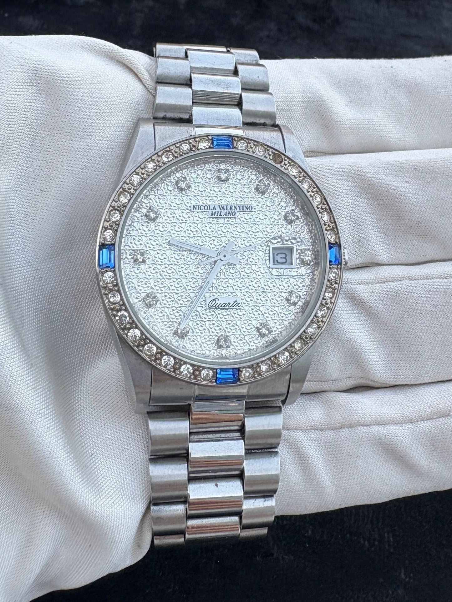 NICOLA VALENTINO MILANO QUARTZ PRE-OWNED WATCH
