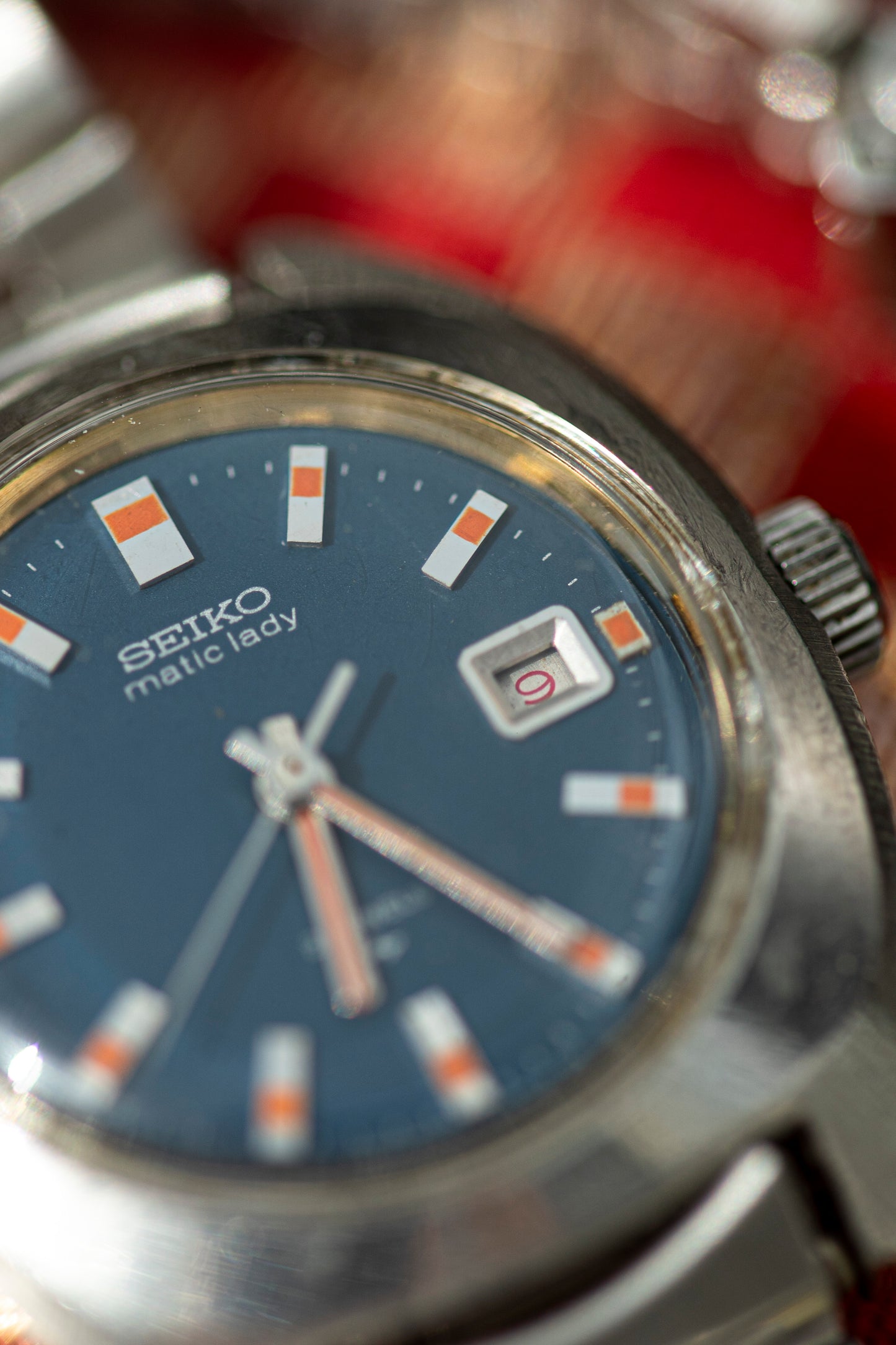 SEIKO MATIC LADY STEEL JAPAN AUTOMATIC PRELOVED WATCH