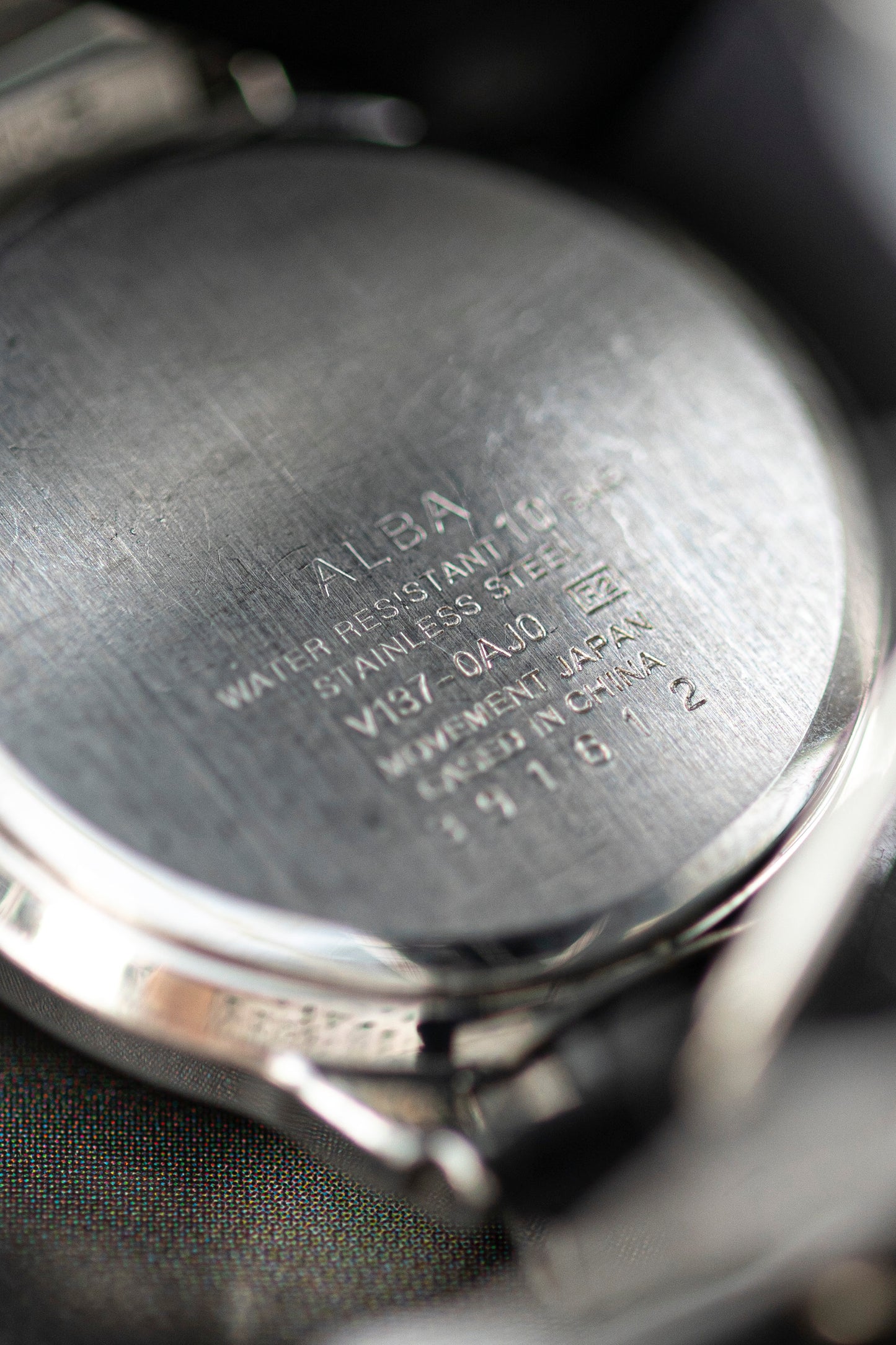 INGENU SOLAR STEEL JAPAN QUARTZ PRELOVED WATCH