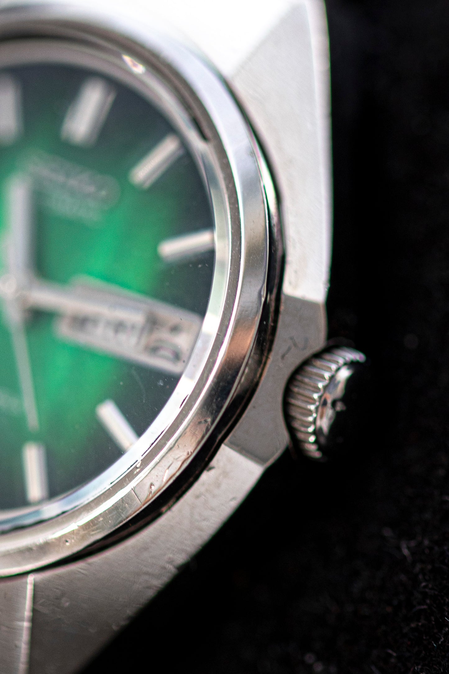 SEIKO GREEN DIAL AUTOMATIC JAPAN PRELOVED WATCH