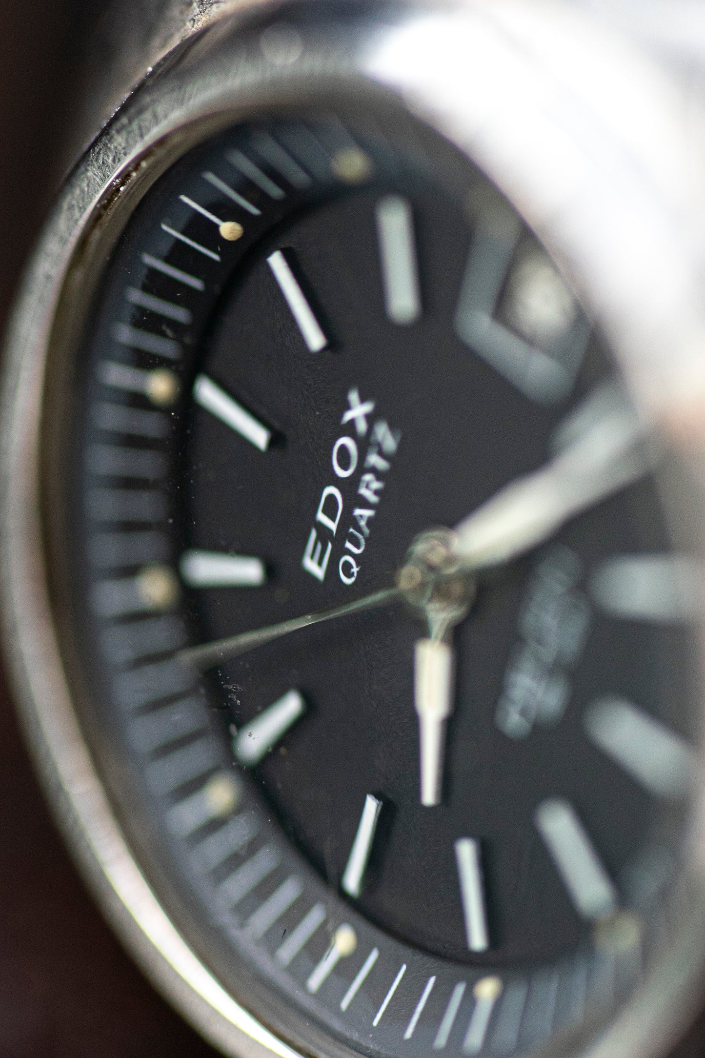 EDOX DELFIN STEEL SWISS QUARTZ WATCH