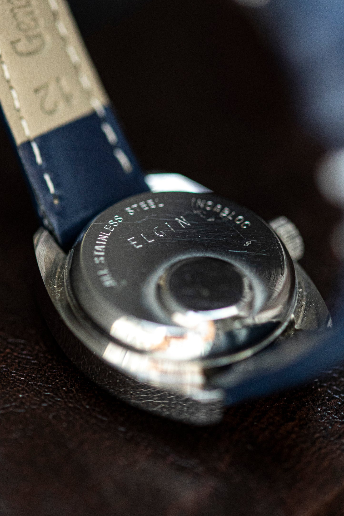 ELGIN ELECTRIC STEEL SWISS WATCH
