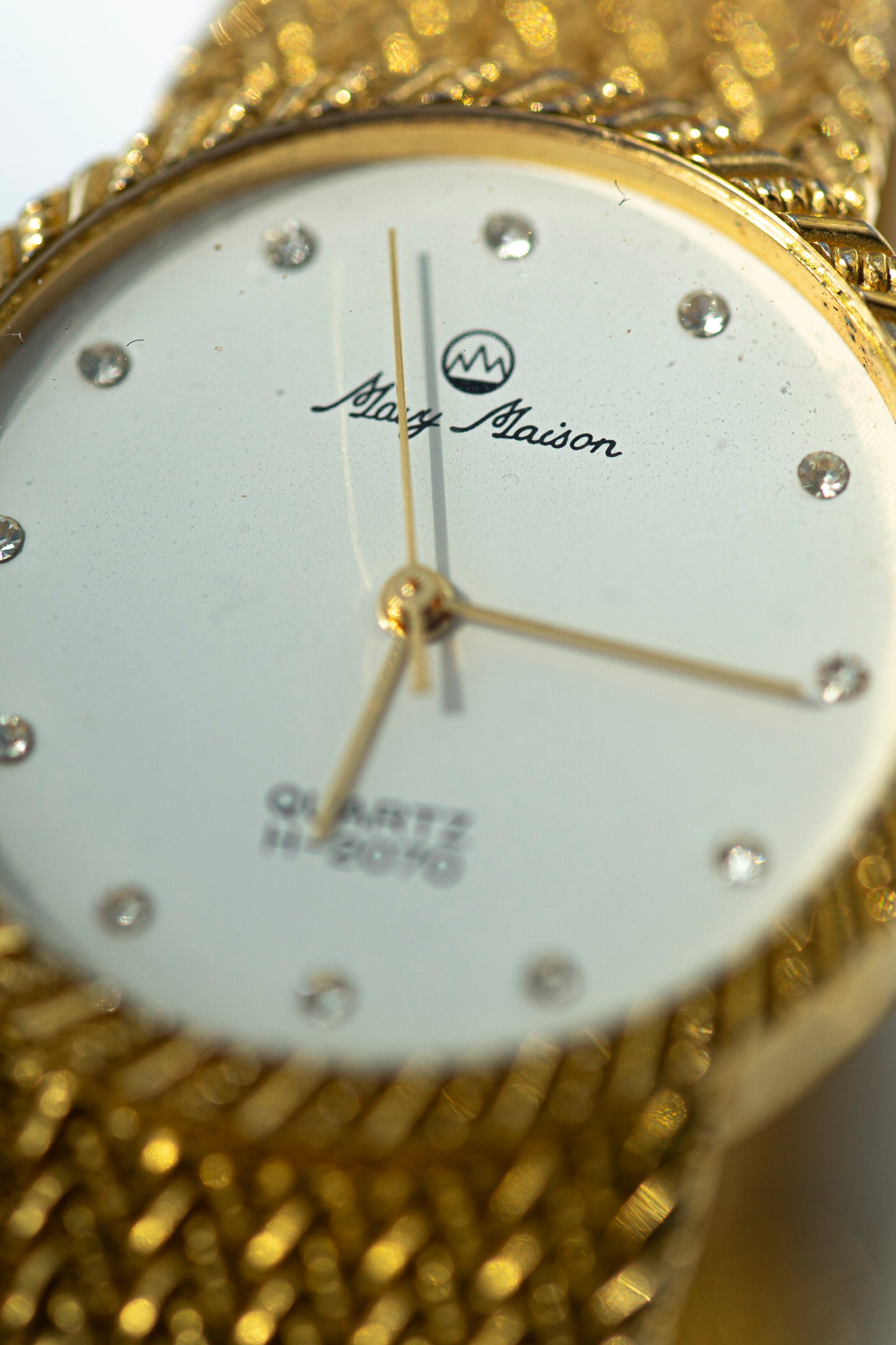 MAVY MAISON GOLD PLATED QUARTZ PRELOVED WATCH