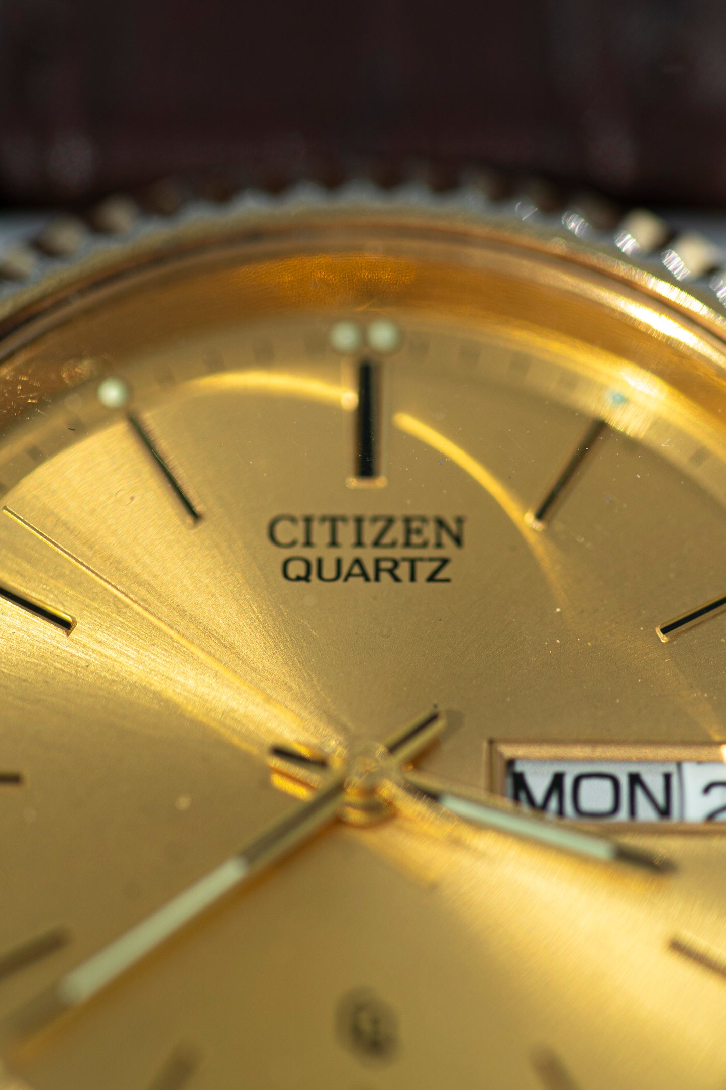 CITIZEN GOLD PLATED JAPAN QUARTZ PRELOVED WATCH