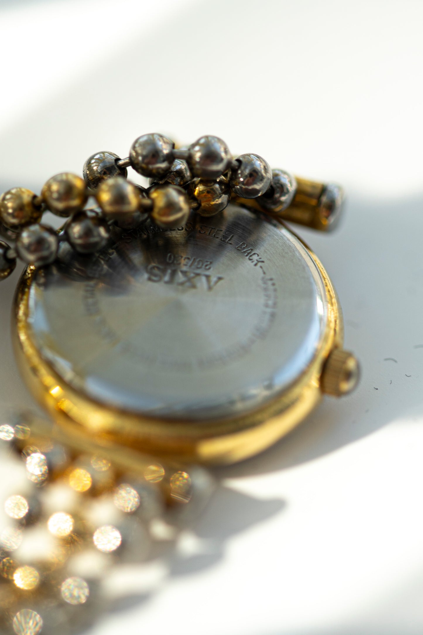 SCRIPT COLLECTION GOLD PLATED QUARTZ JAPAN PRELOVED WATCH